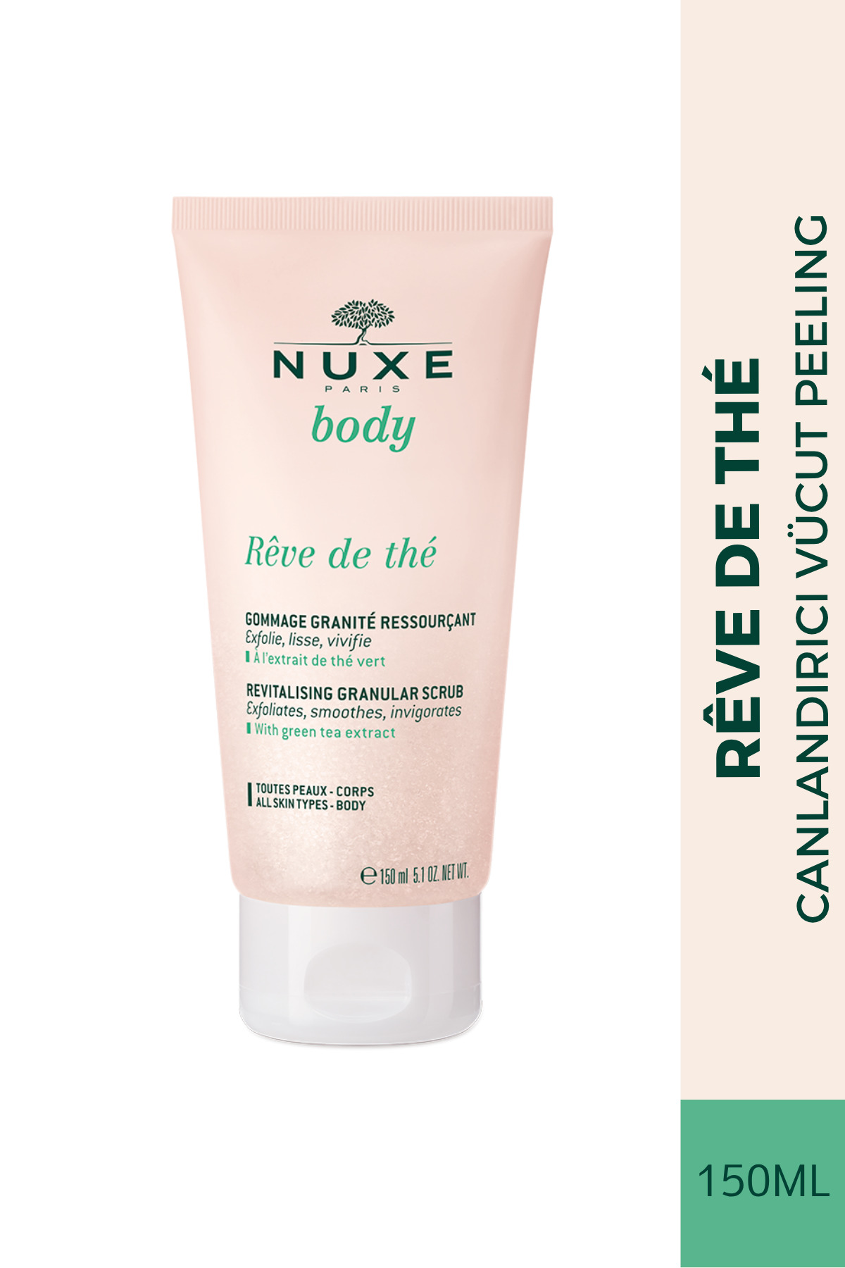 Nuxe Rêve de Thé Canlandırıcı Vücut Peelingi 150 ml
