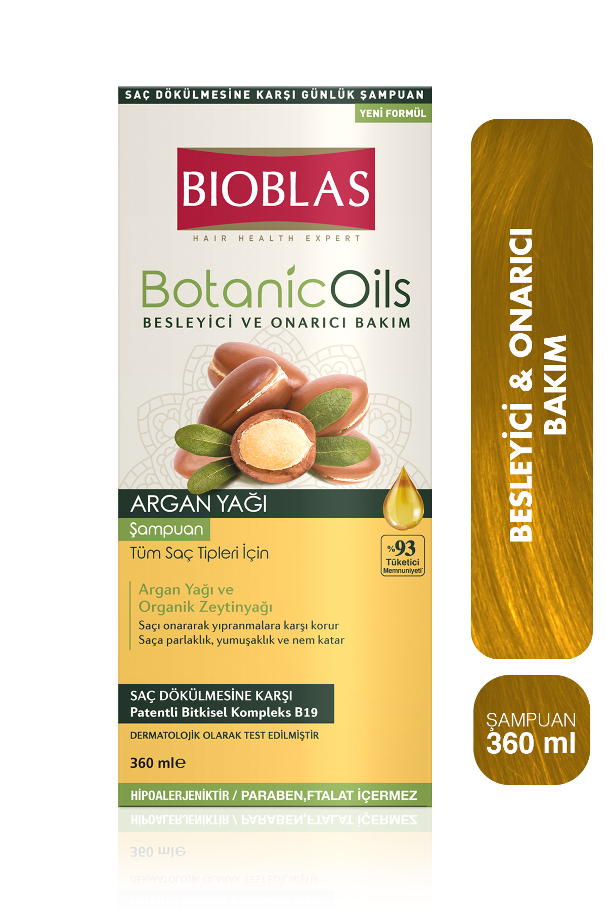 Bioblas Botanic Oils Argan Yağlı Şampuan 360 ml