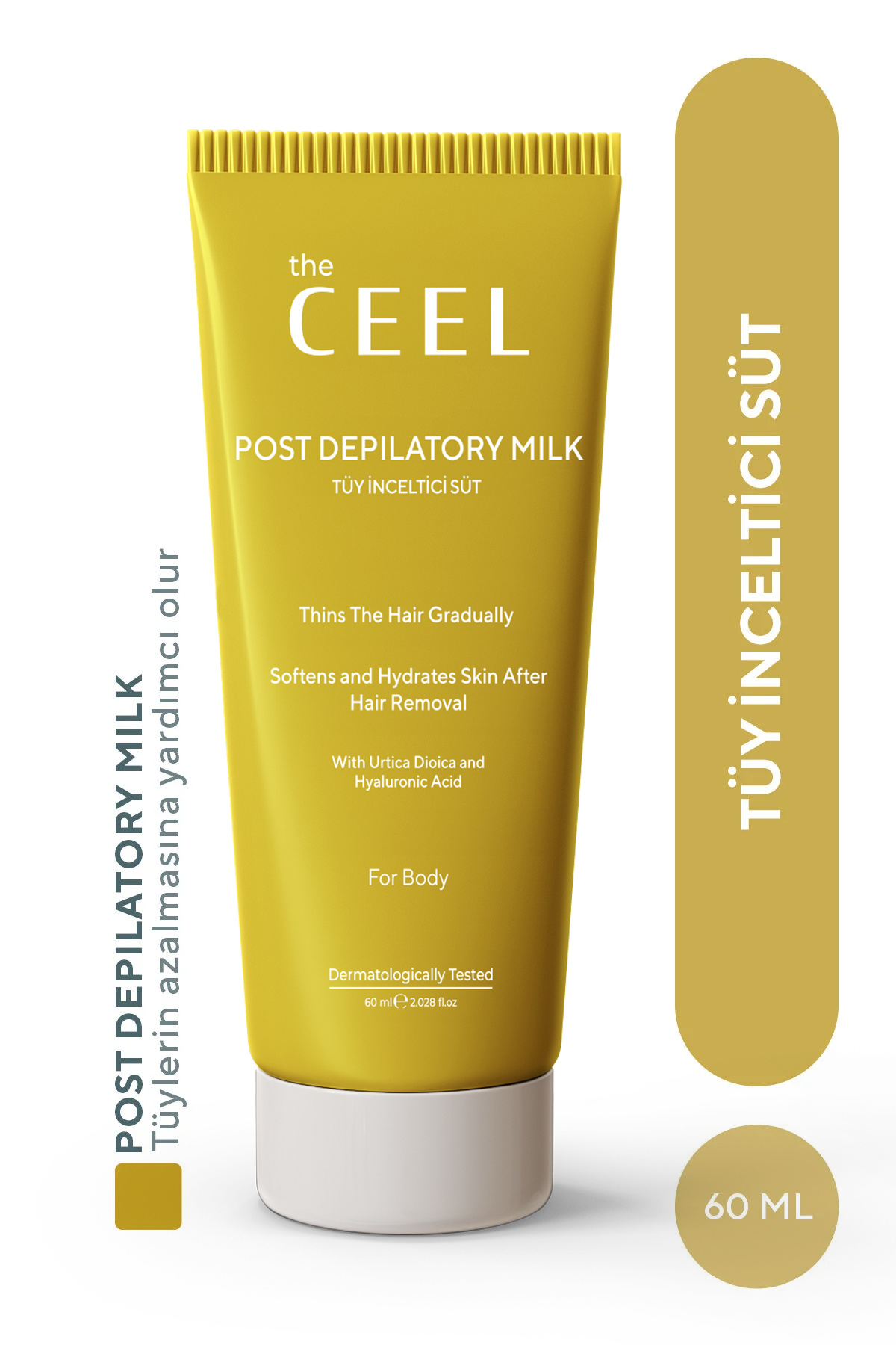 The Ceel Tüy İnceltici ve Nemlendirici Süt Isırgan Otu & Hyaluronik Asit Özlü 60 ml
