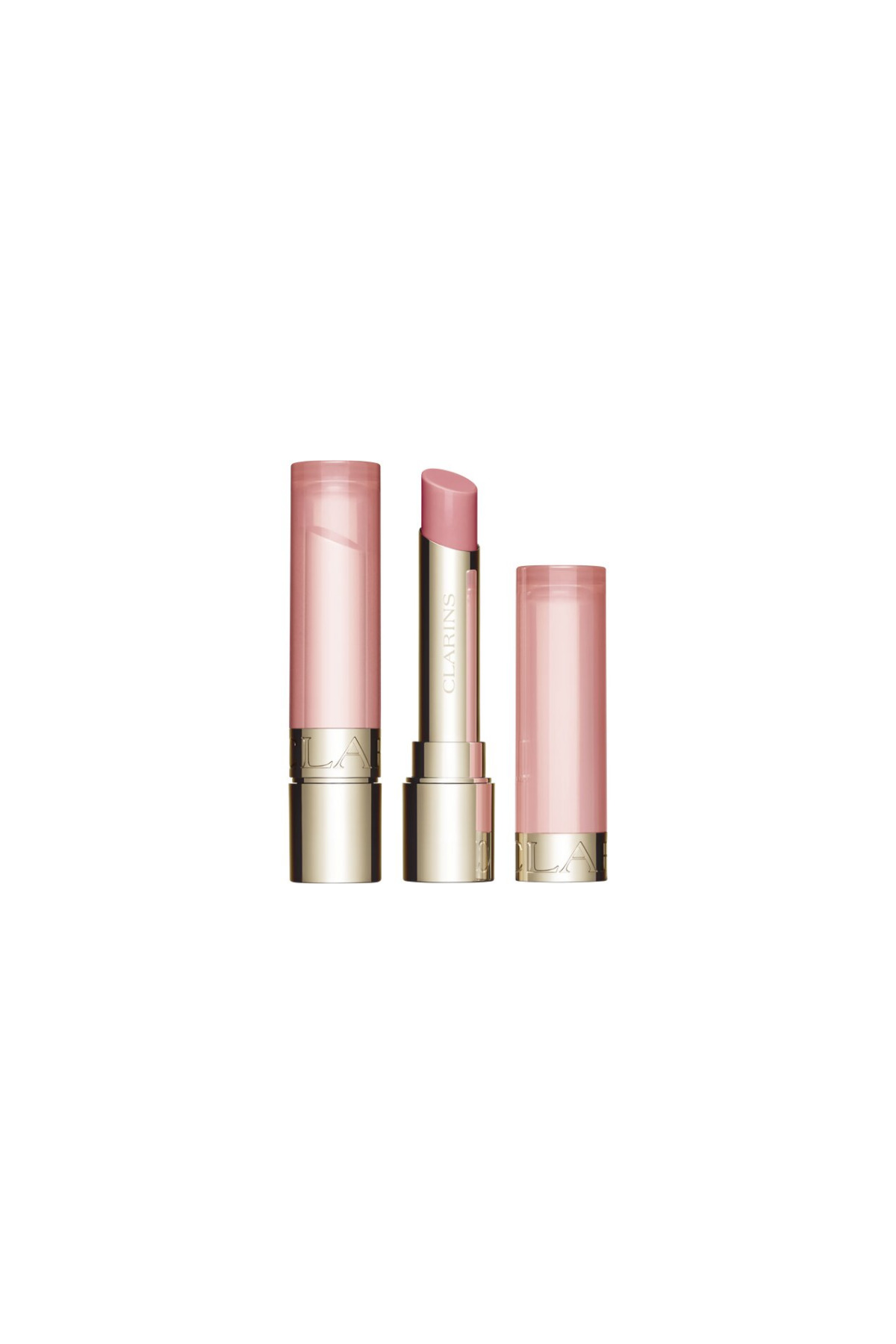 Clarins Lip Oil Balm 01 Pale Pink - Peptid İçeren Nemlendirici Dudak Yağı Balsamı - Renk: 01 Soluk Pembe
