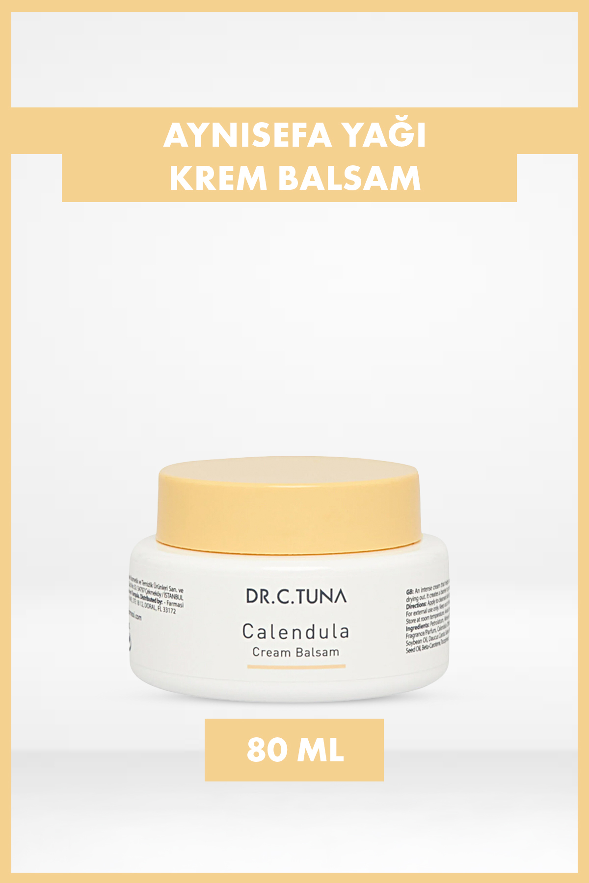 Farmasi Dr. C. Tuna Aynısefa Yağı Krem Balsam 80 ml