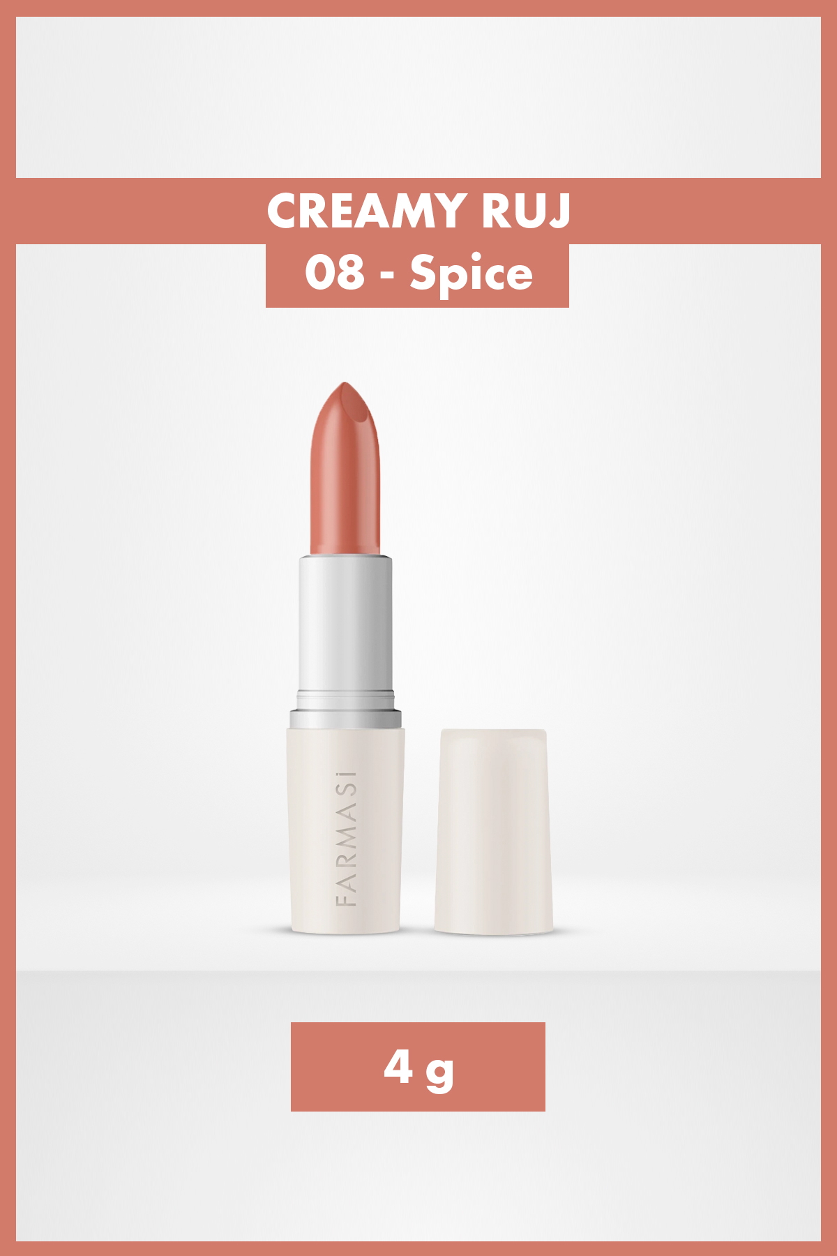 Farmasi Creamy Lipstick 08 Spice 4 gr