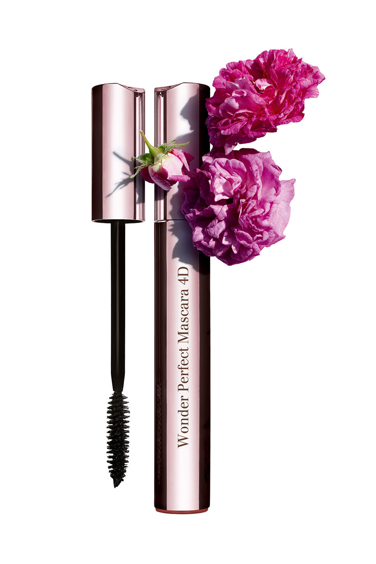 Clarins Wonder Perfect Mascara 4D - Kıvrım Belirginlik Uzunluk Hacim Veren Siyah Maskara - 01 Perfect Black