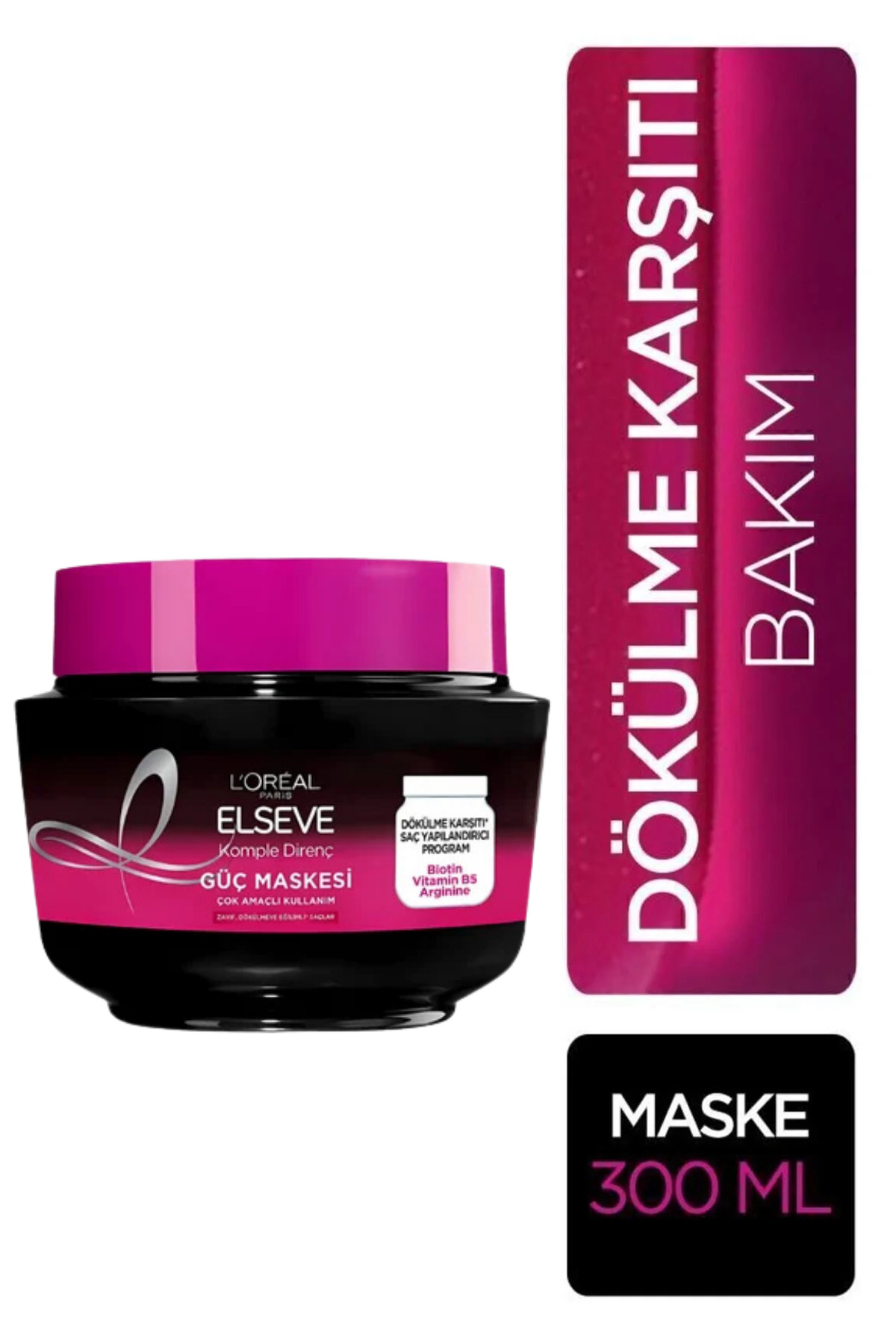 ELSEVE L'oréal Paris Arginine Direnç X3 Dökülme Karşıtı Maske 300 ml