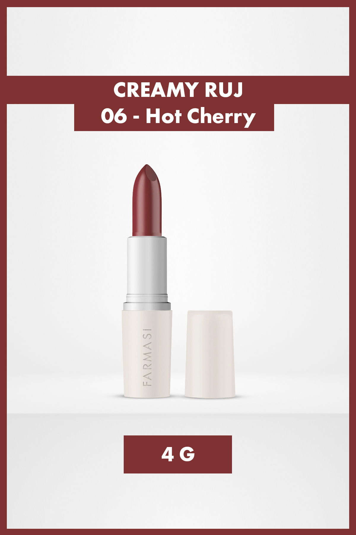 Farmasi Creamy Lipstick 06 Hot Cherry 4 gr