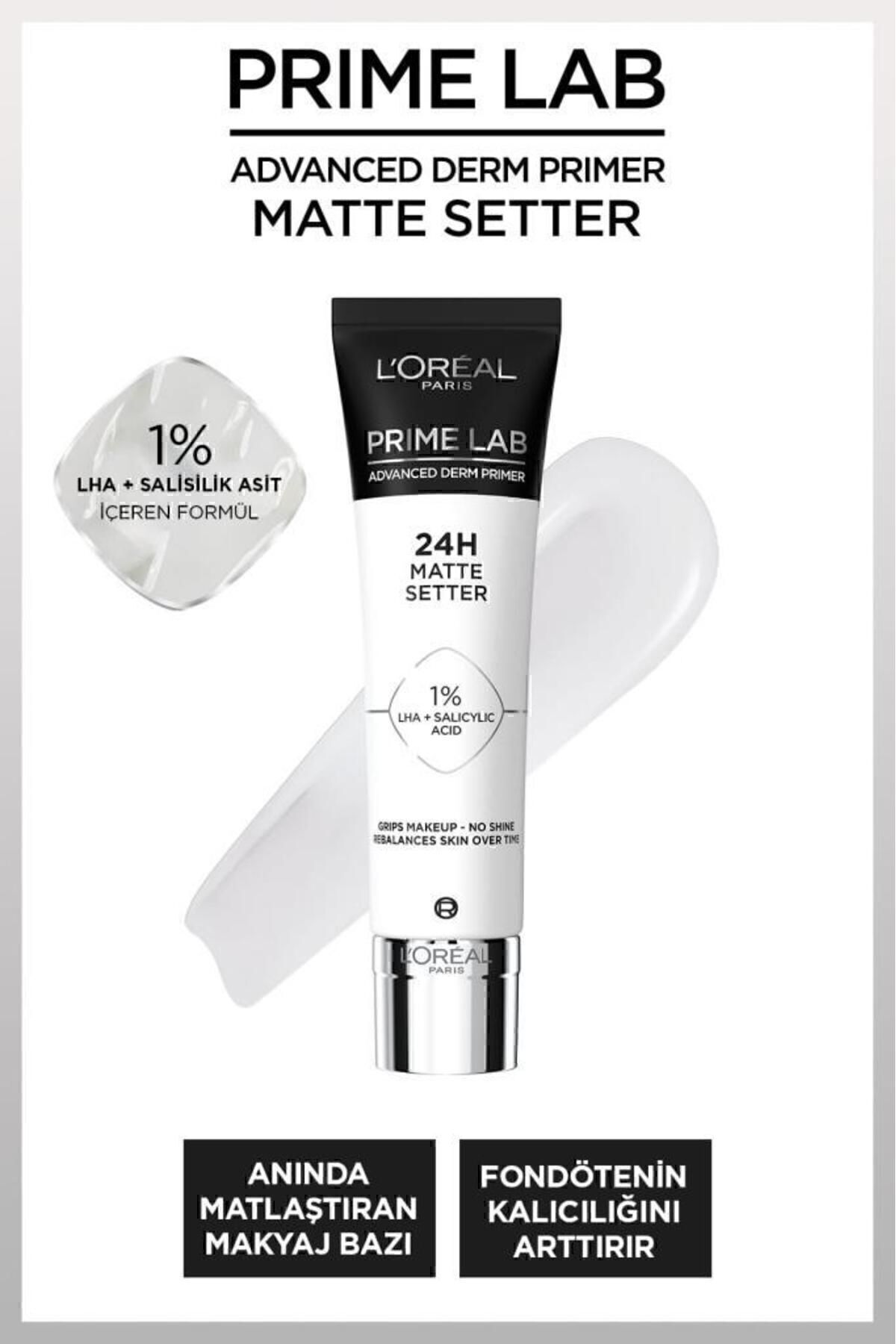 L'Oreal Paris L'Oréal Paris Prime Lab Matte Setter Matlaştırıcı Salisilik Asit İçeren Primer