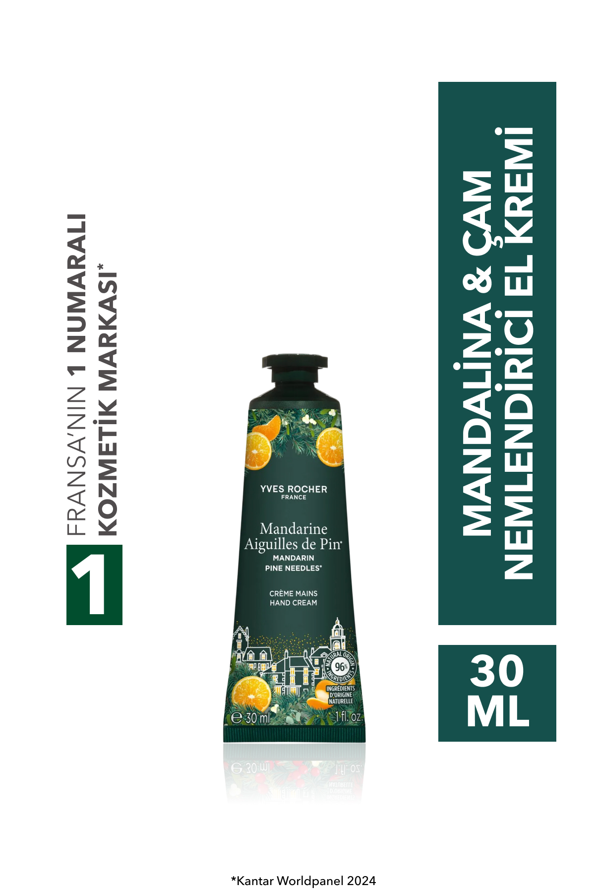 Yves Rocher El Kremi- Mandalina & Çam 30 ml-60843