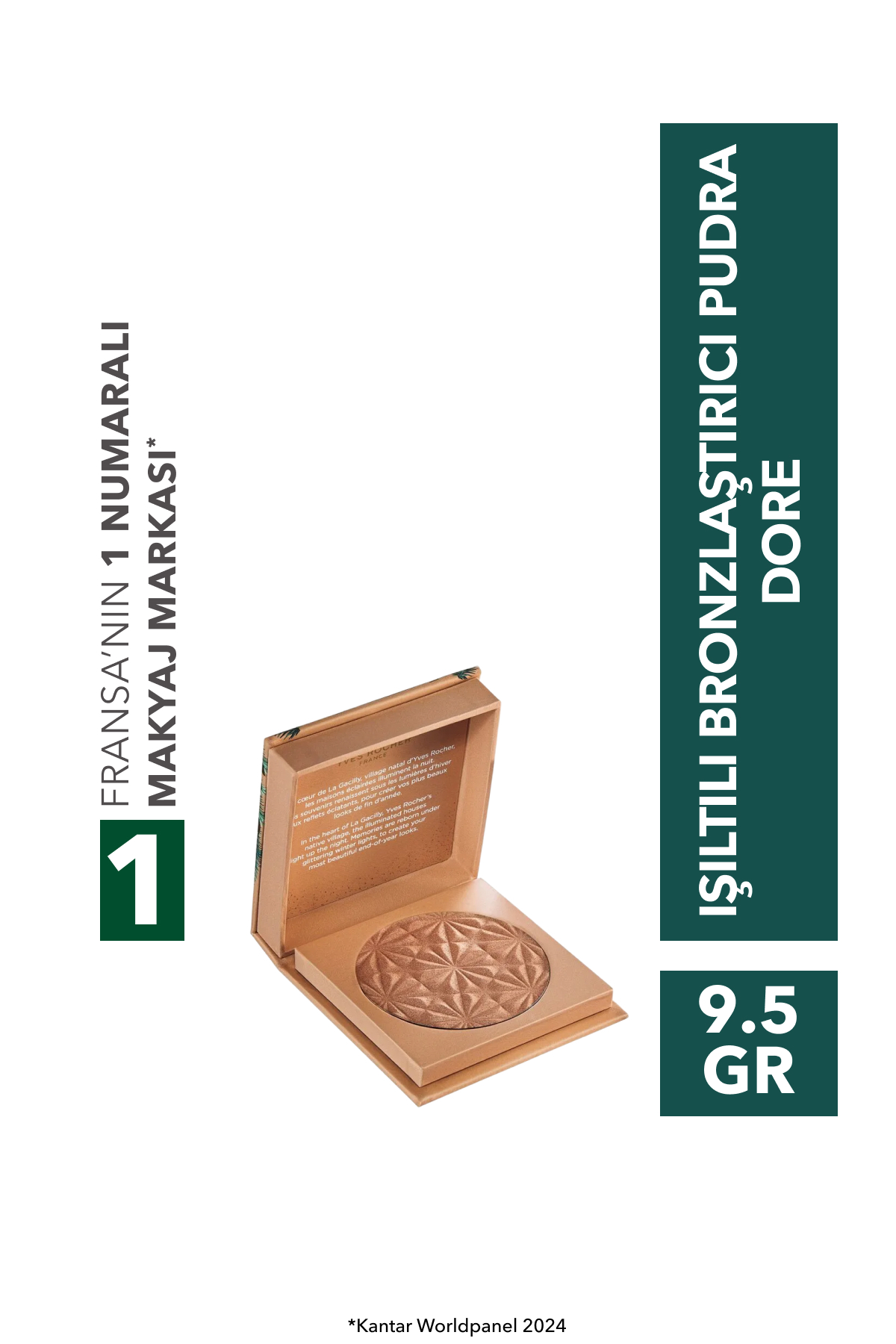 Yves Rocher Işıltılı Bronzlaştırıcı Pudra-Couleurs Nature-84466