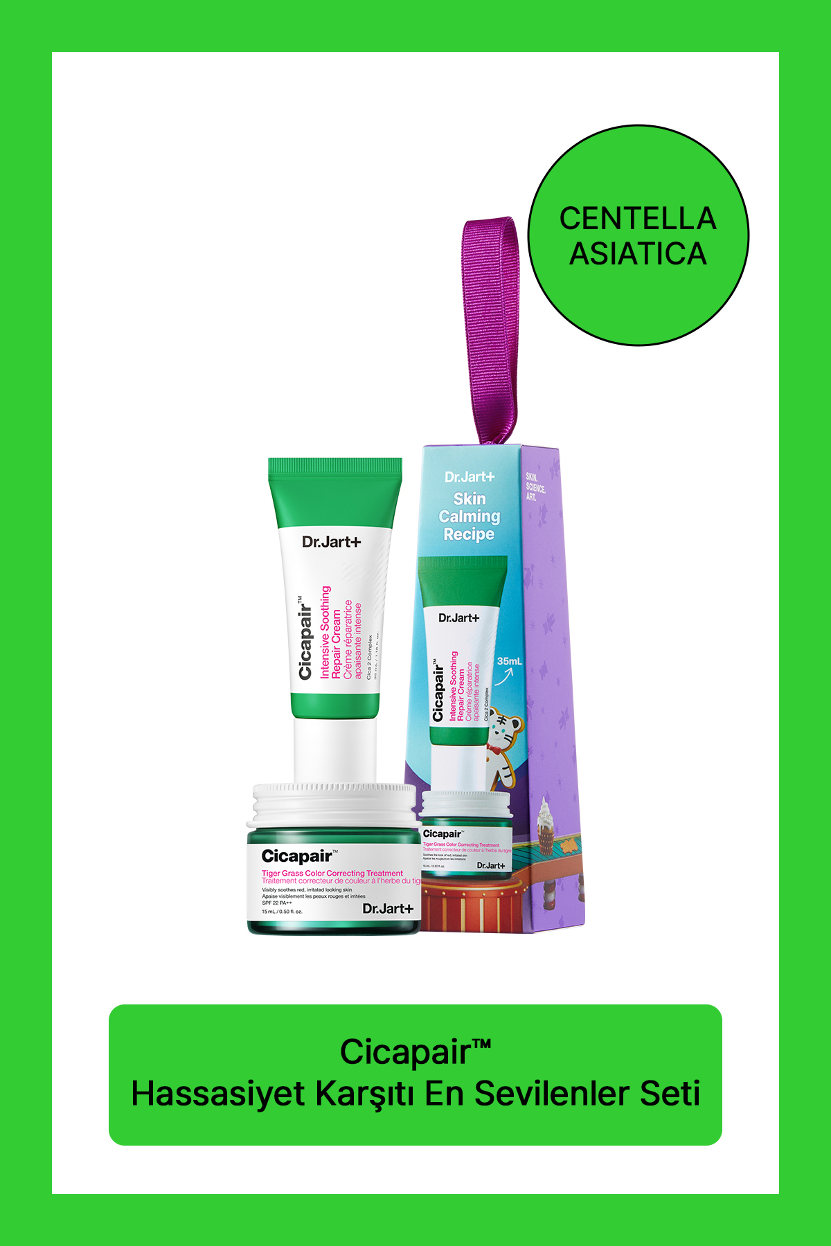 Dr.Jart+ Cicapair™ Hassasiyet Karşıtı En Sevilenler Seti | 35 + 15 ML