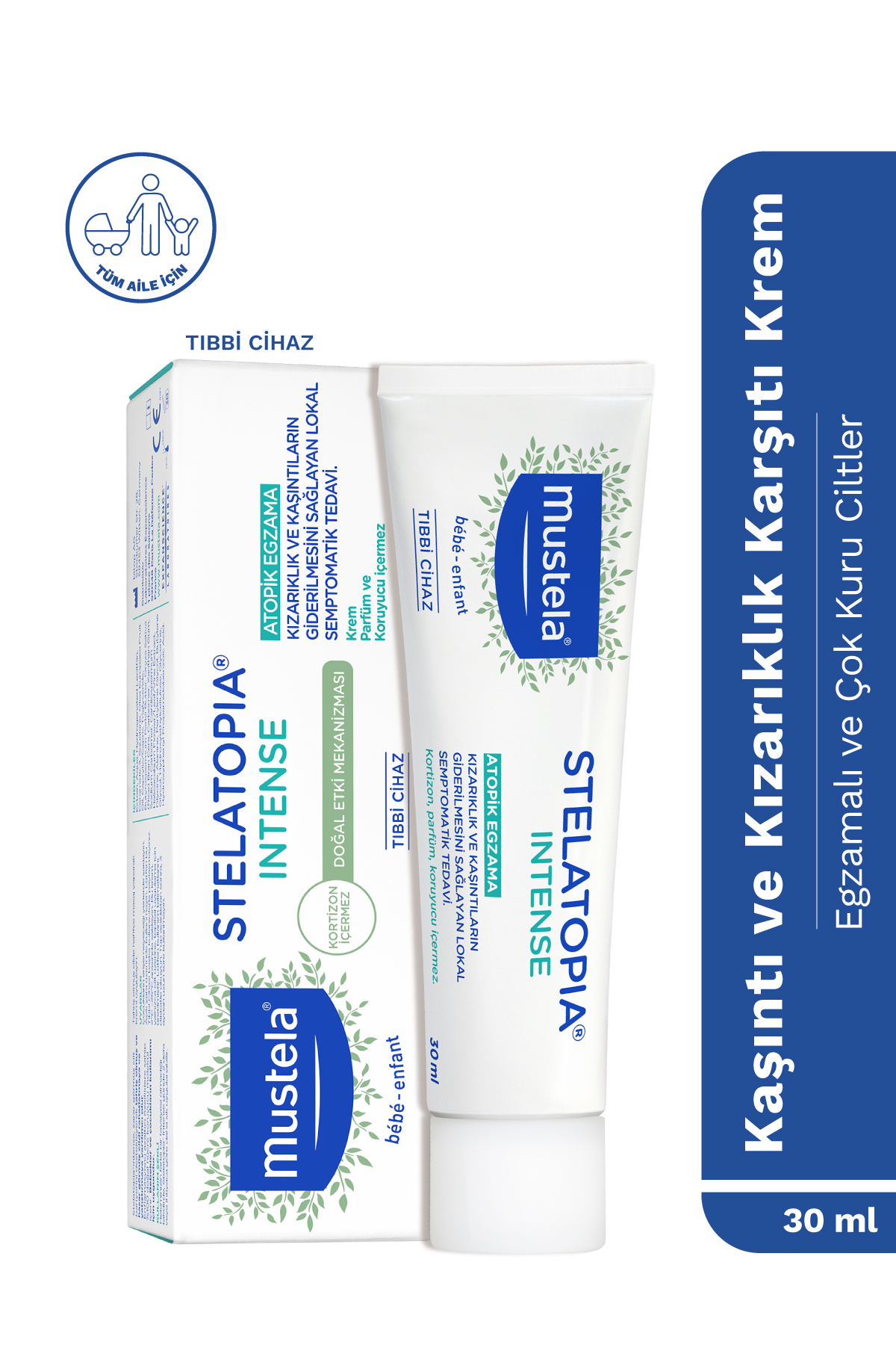 Mustela Stelatopia Intense Kızarıklık Ve Kaşın tı Giderici Krem 30 ml