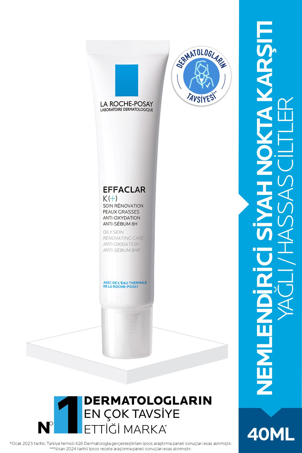 La Roche Posay Effaclar K+ 40 ml K3501