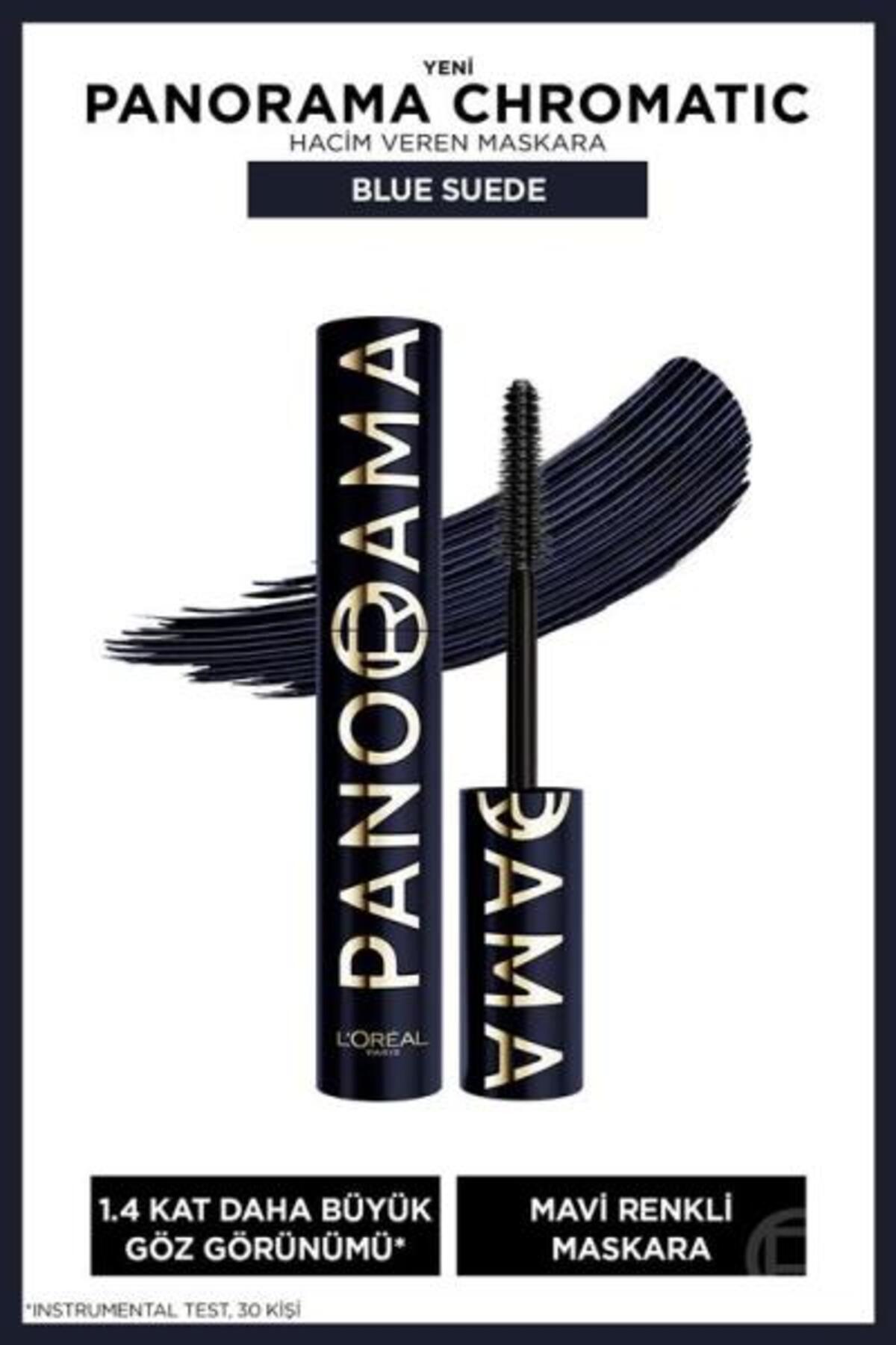 L'Oreal Paris Panorama Chromatic Maskara Blue Seudede