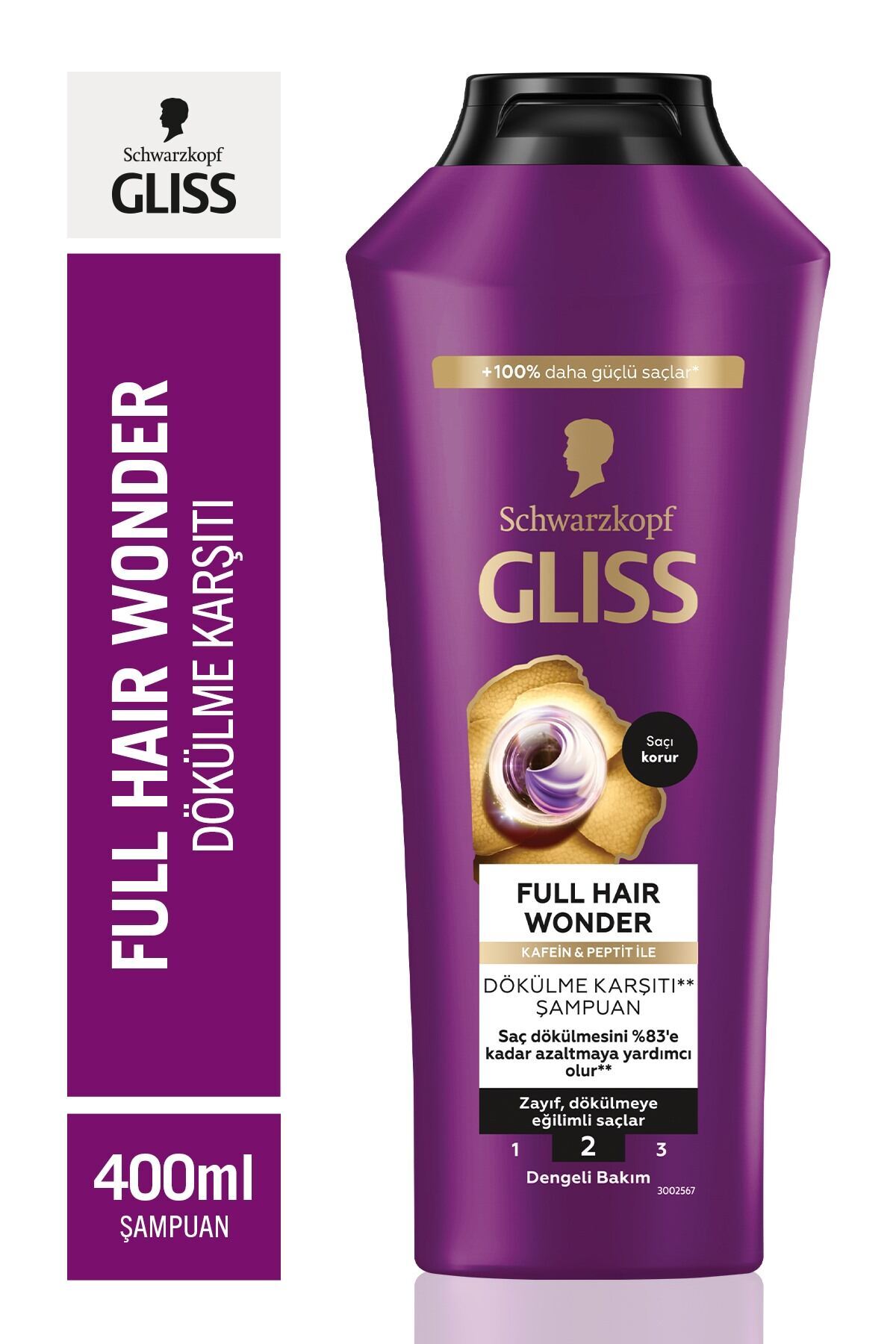 Gliss Full Hair Wonder Şampuan 400 Ml