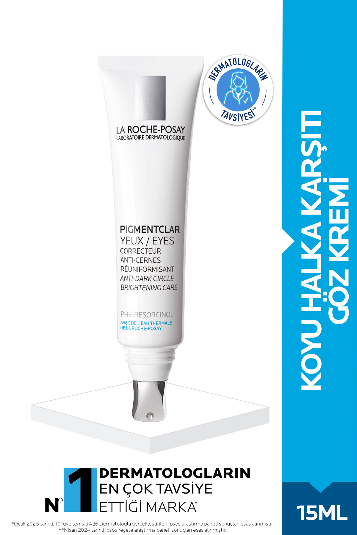 La Roche Posay La Roche-posay Pigmentclar Yeux Göz Çevresi Bakım Kremi 15 ml