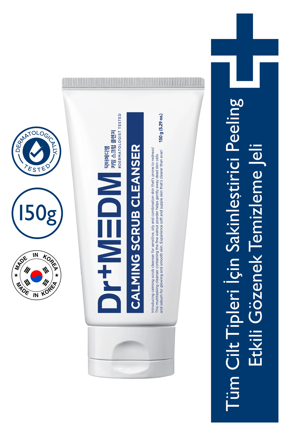 Dermal Dr+MEDM Sakinleştirici Peeling Etkili Gözenek Temizleme Jeli 150 gr