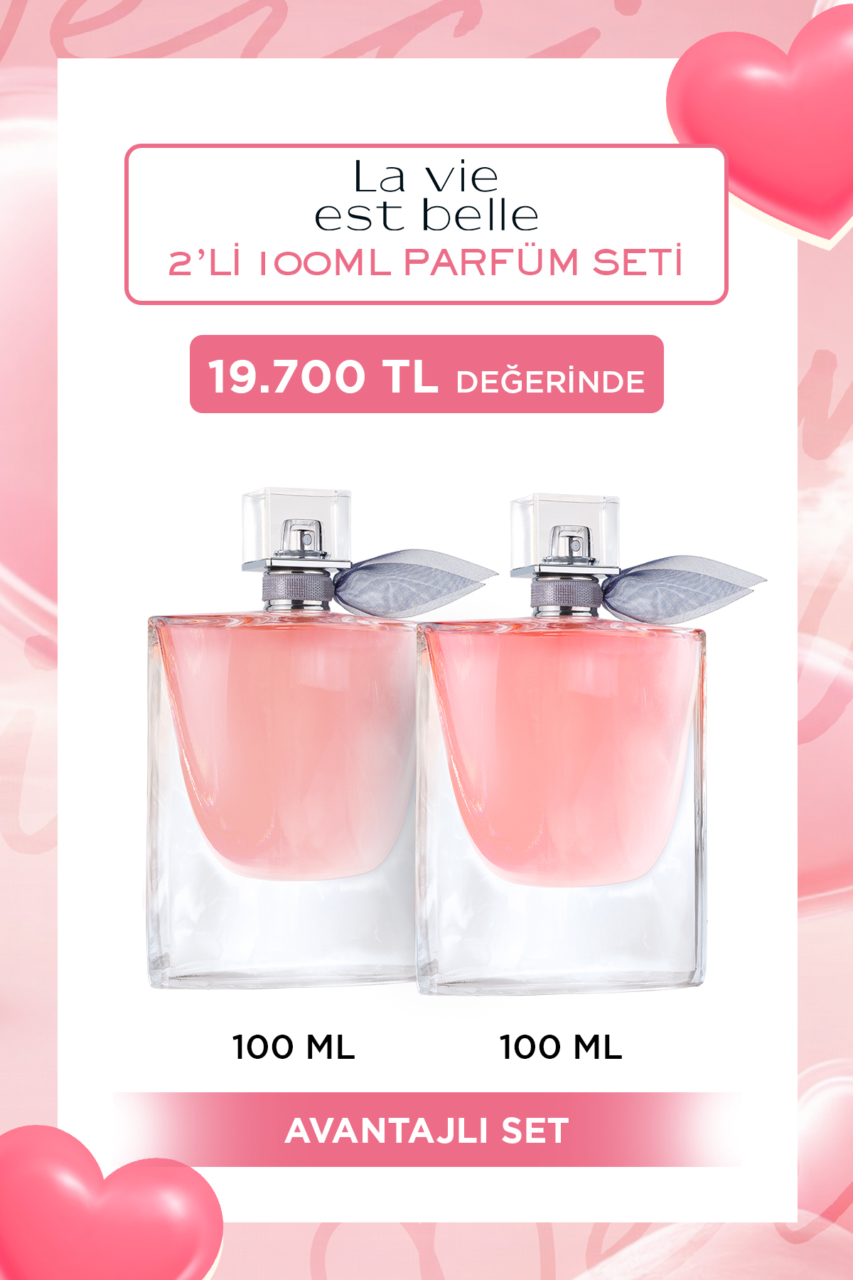 Lancome La Vie Est Belle Kadin Parfüm Seti 8690595159683