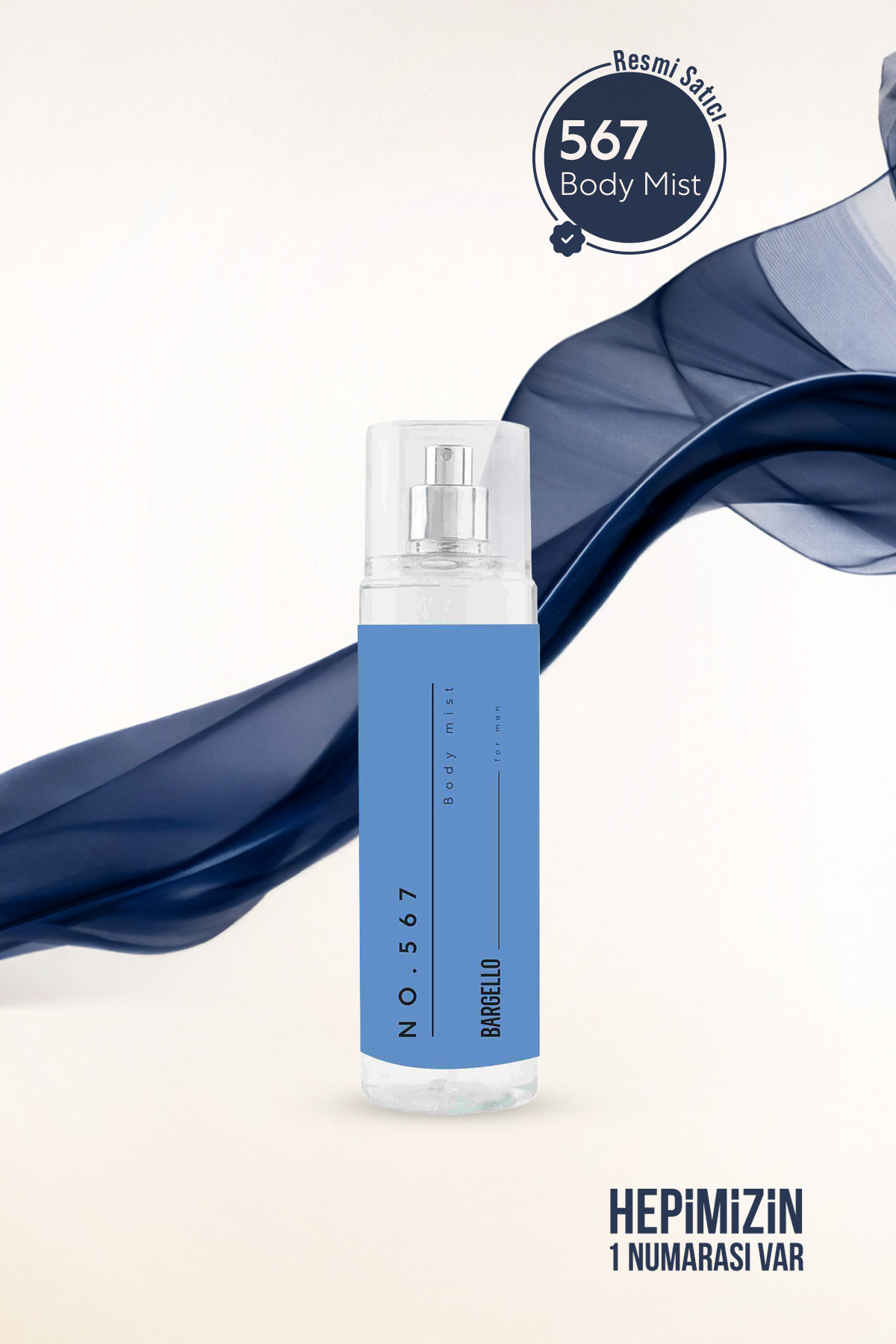Bargello NO.567 ERKEK BODY MIST 210 ml