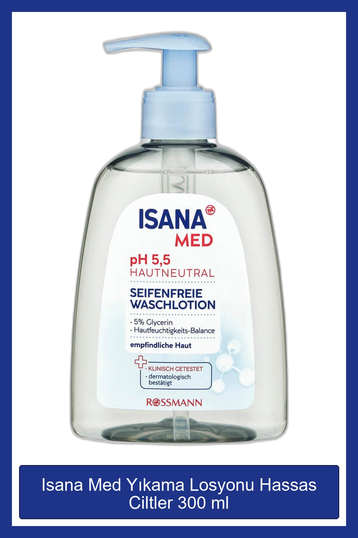 ISANA Med Yıkama Losyonu Hassas Ciltler 300 ml