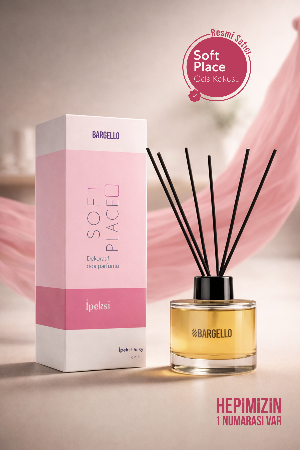 Bargello Soft Place Ipeksi 120 Ml Dekoratif Ortam Kokusu 120 ml