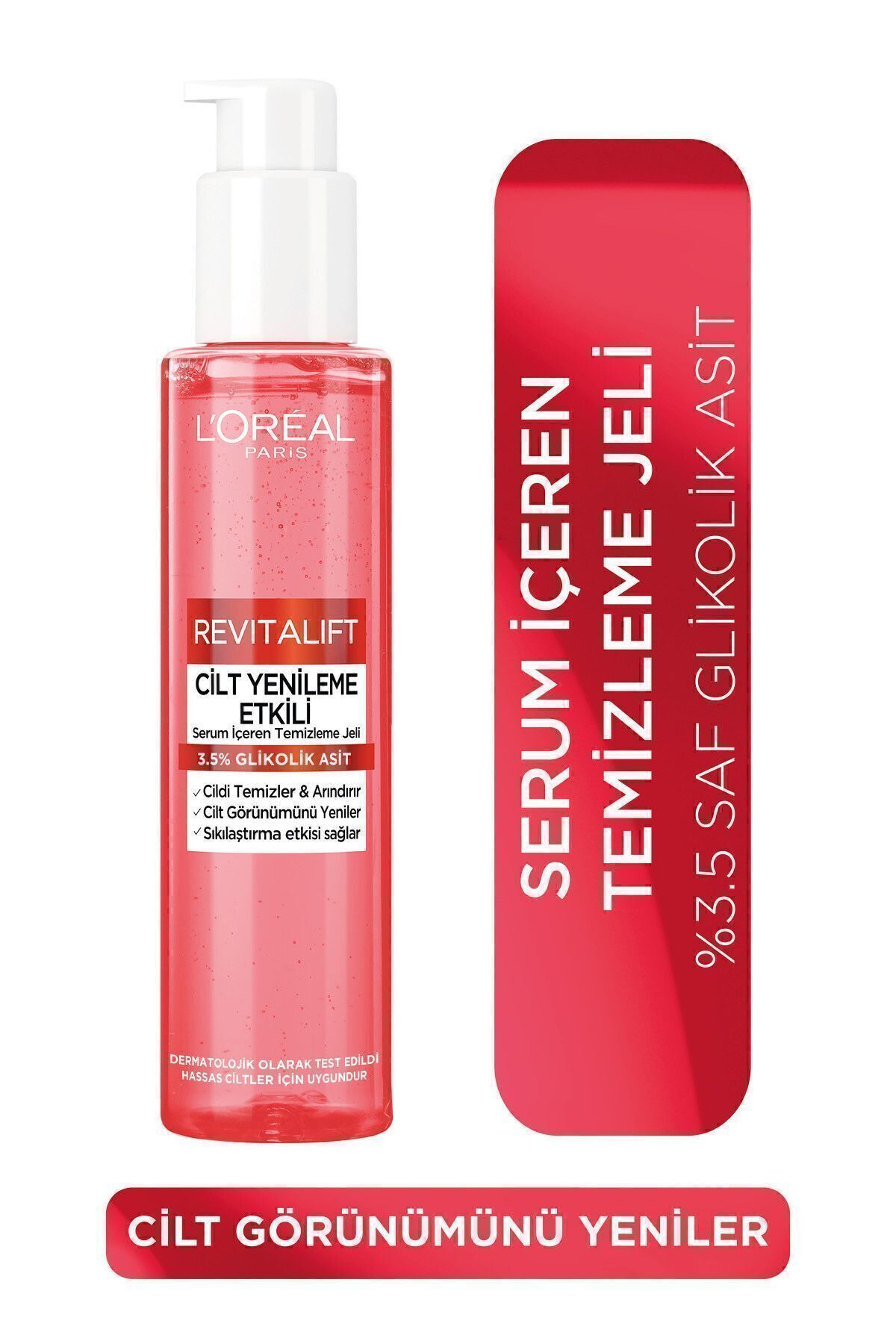 L'Oreal Paris L'Oréal Paris Revitalift Cilt Yenileme Etkili Temizleme Jeli 150 ml- Glikolik Asit