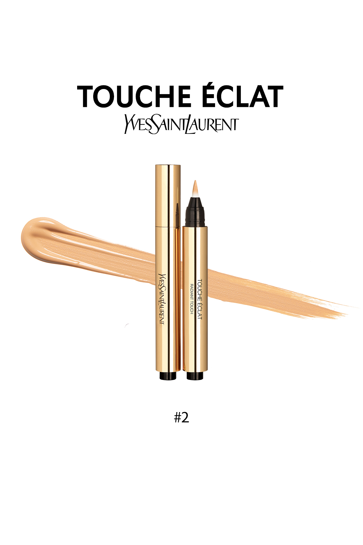 Yves Saint Laurent Touche Eclat Stylo 8 Saatlik Güzellik Uykusu Veren Aydınlatıcı 2 - Ivory Radiance 3365440094352