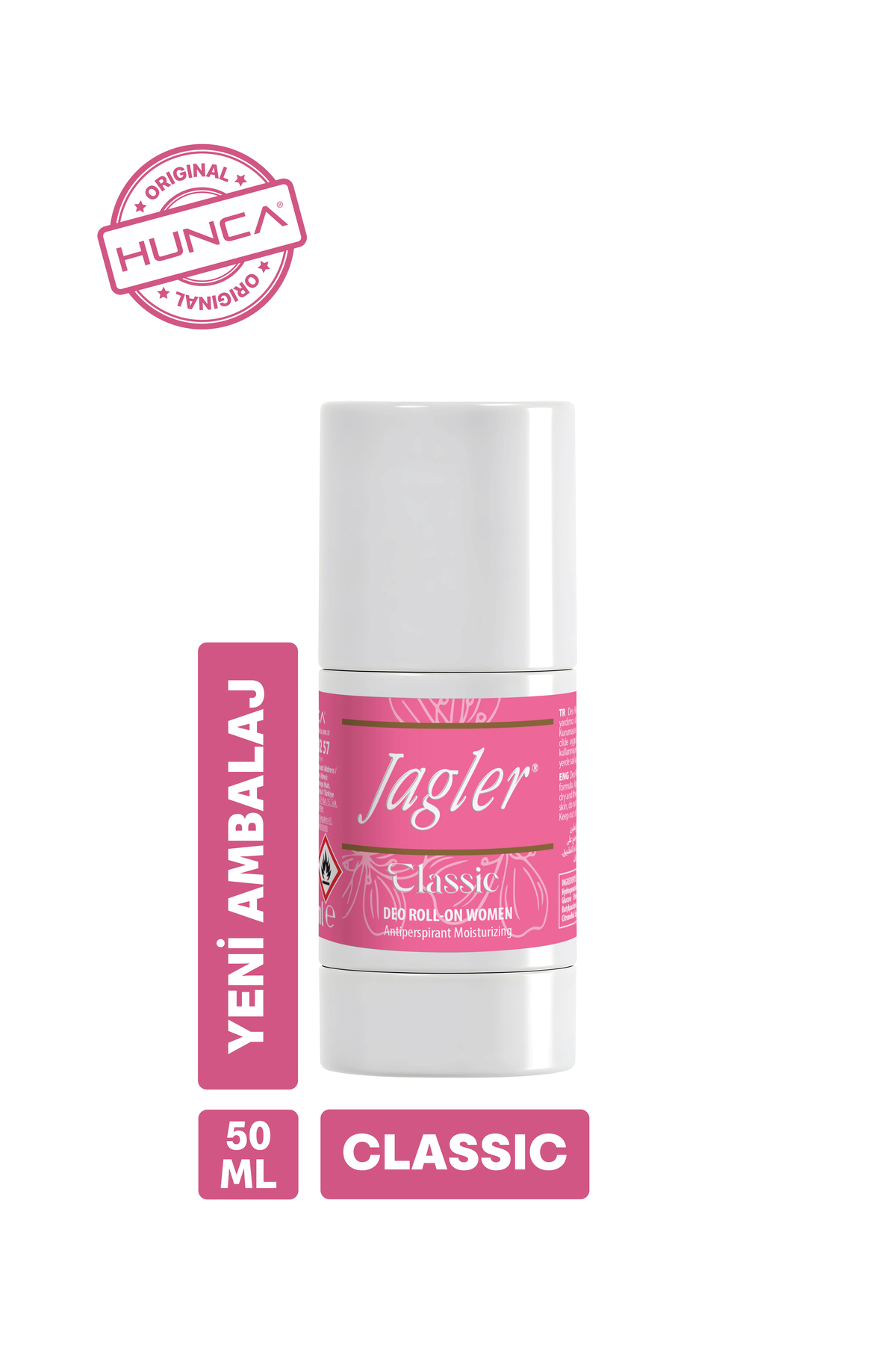 Jagler Classic Kadın Roll On 50 ml