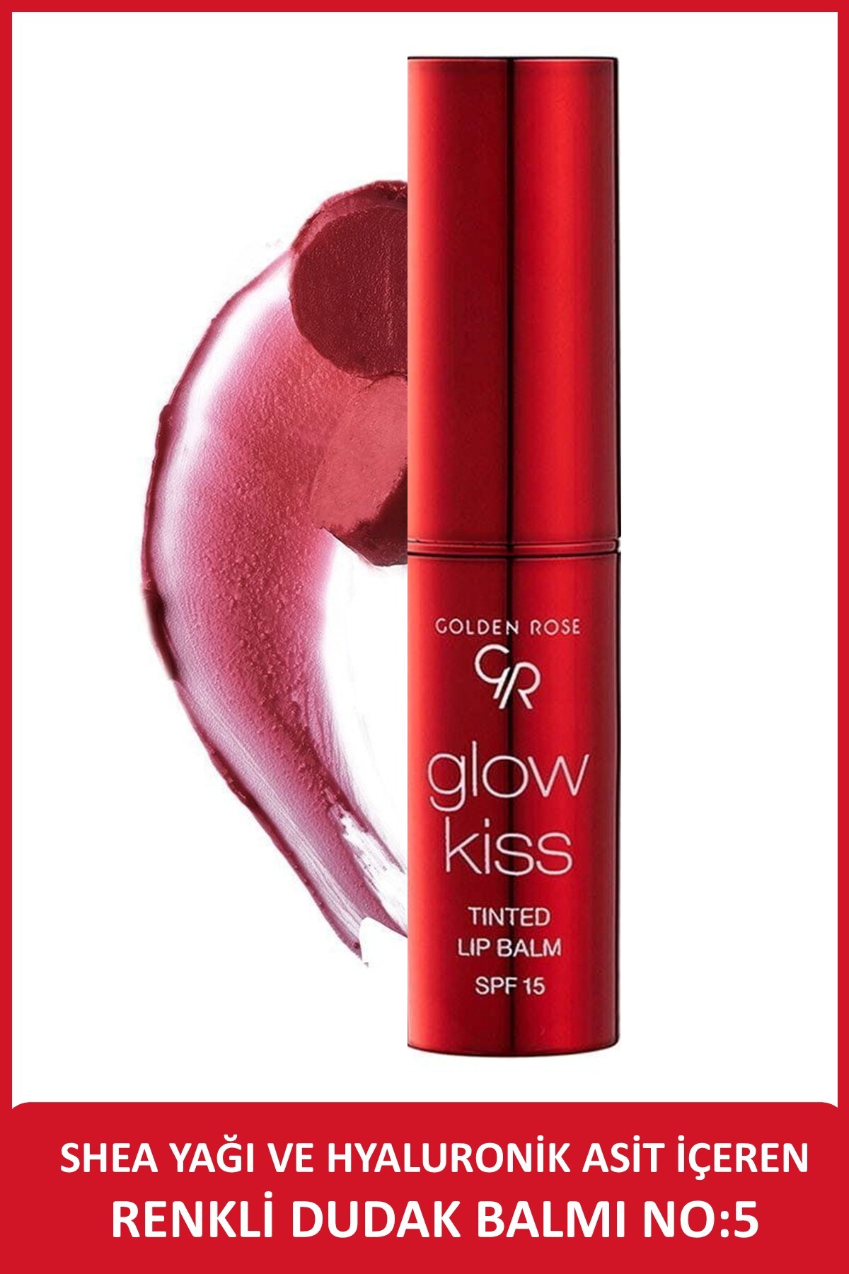 Golden Rose Dudak Nemlendiricisi - Gr Glow Kıss Tınted Lıp Balm Cherry Juıce No:05(8691190440824)