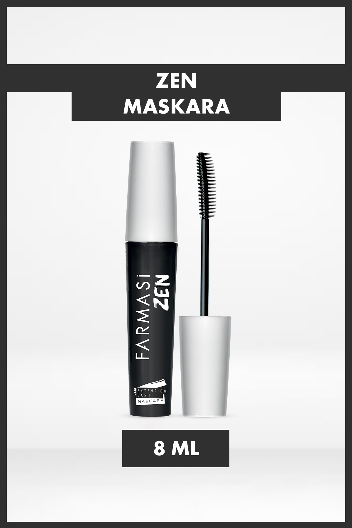 Farmasi Zen Extension Lash Belirgin ve Hacim Etkili Maskara | Ultra Siyah