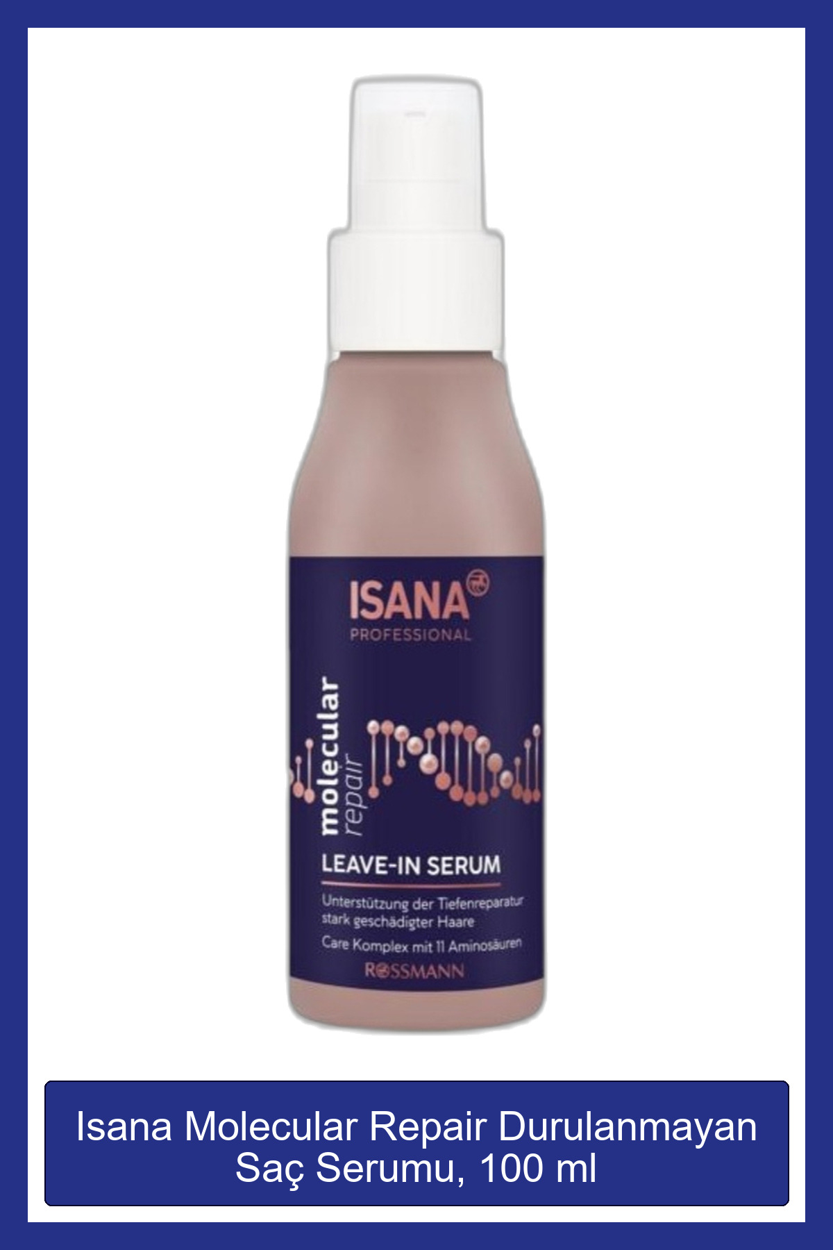 Isana Professional Molecular Repair Durulanmayan Saç Serumu, 100 ml