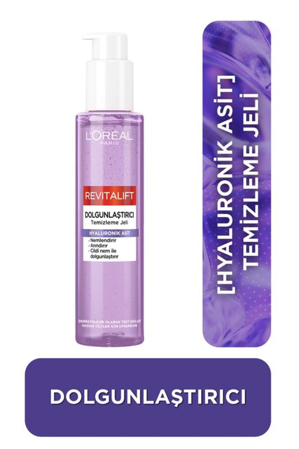 L'Oreal Paris L'oréal Paris Revitalift Filler Dolgunlaştırıcı Temizleme Jeli 150ml - Hyaluronik Asit