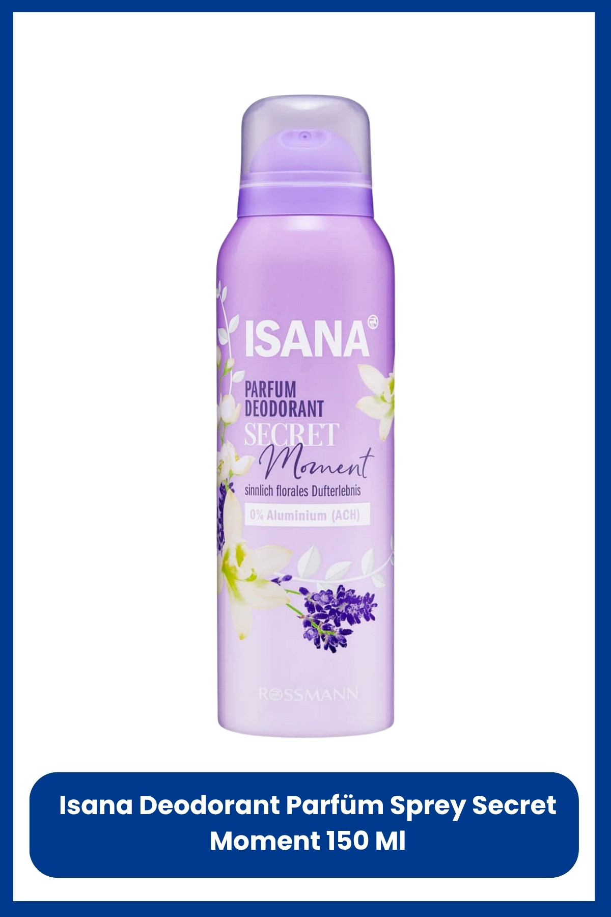 ISANA Deo Parfum Sprey Secret Moment 150 Ml