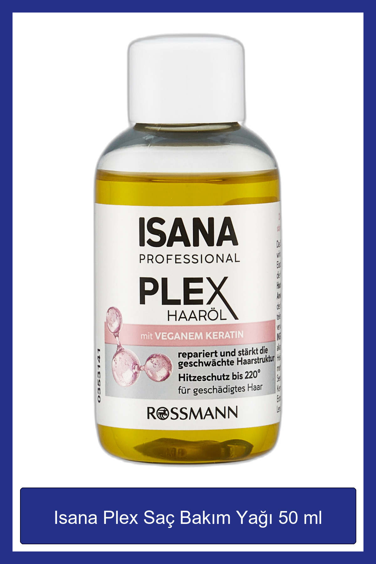 Isana Professional Plex Saç Bakım Yağı 50 ml