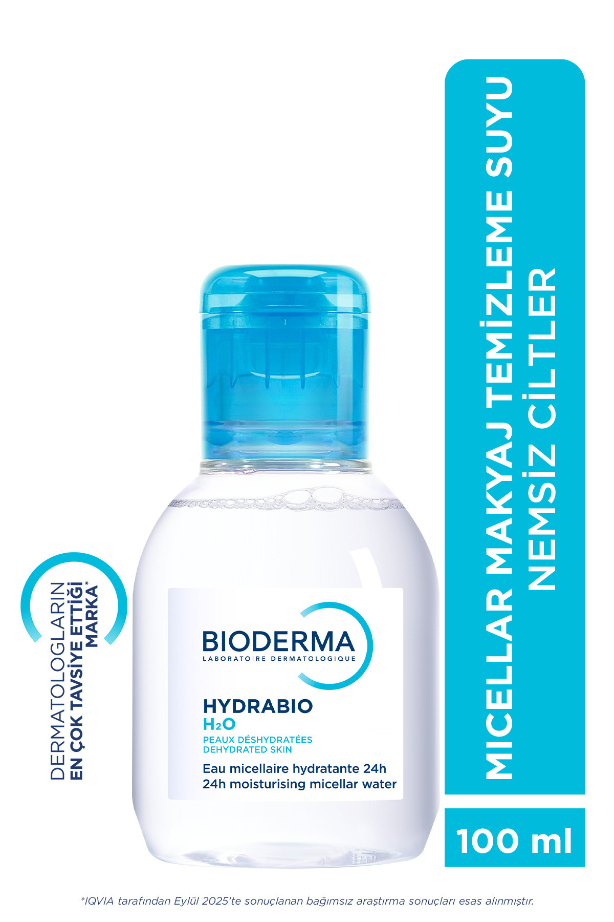 Bioderma Hydrabio H2O Nemlendirici Micellar Makyaj Temizleme Suyu 100 ml