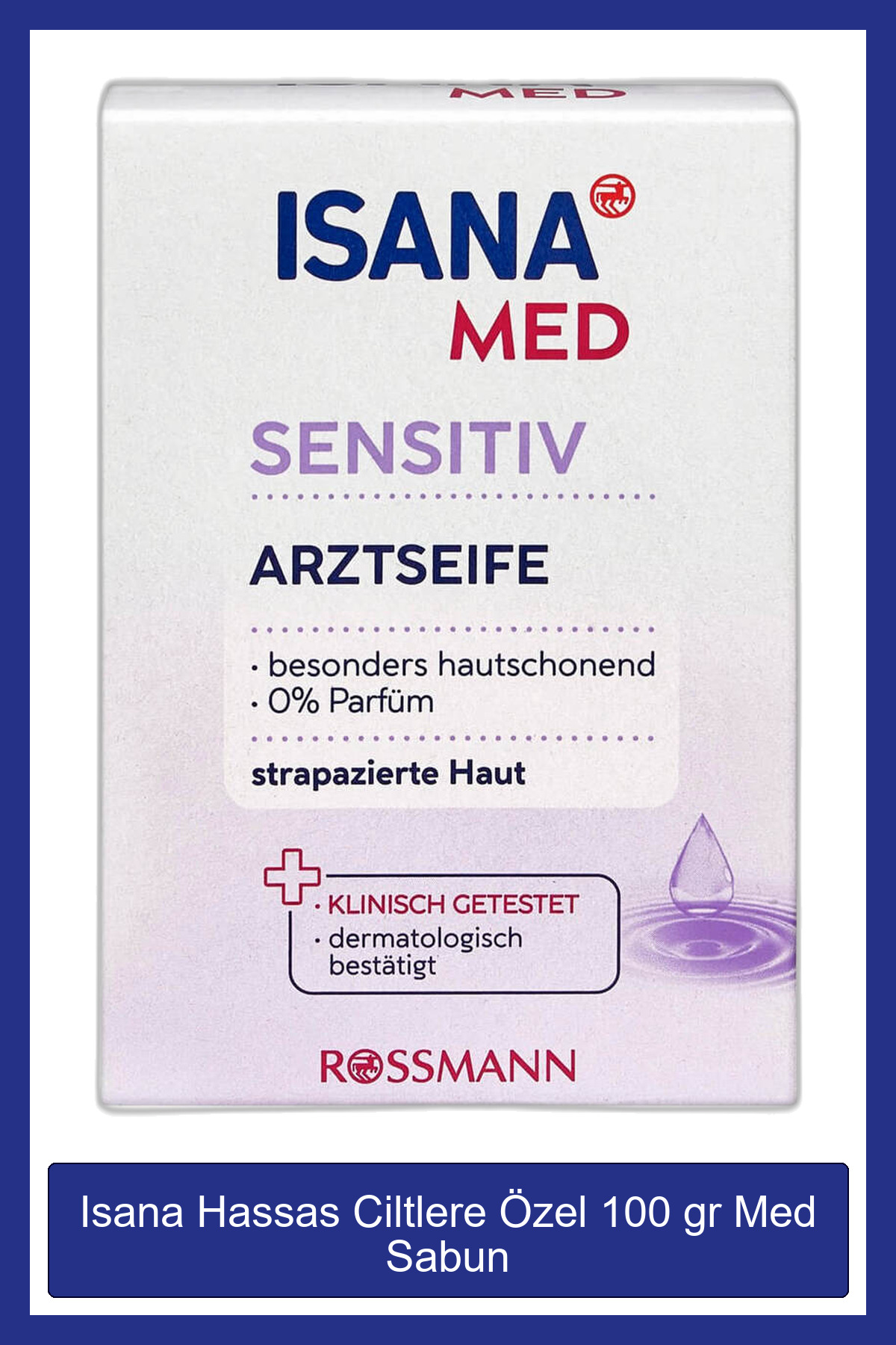 ISANA Hassas Ciltlere Özel 100 gr Med Sabun