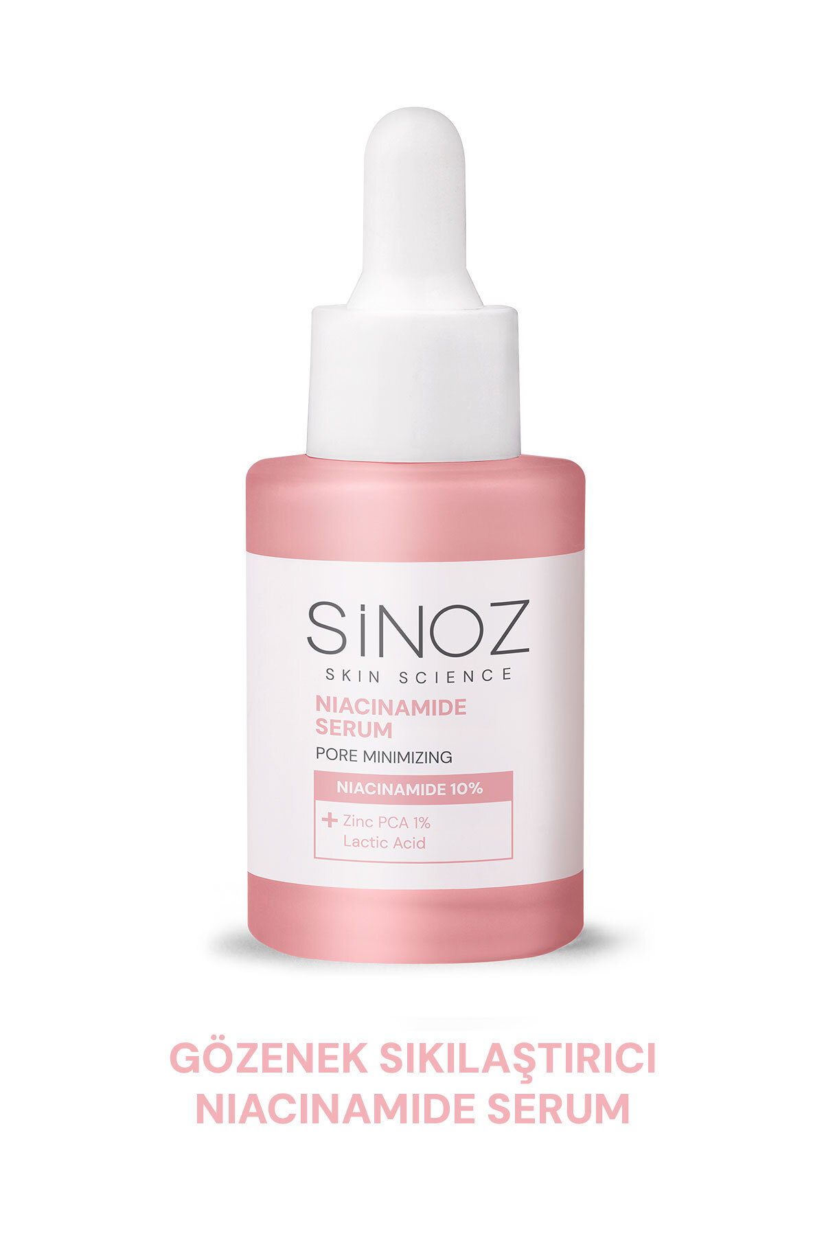 SİNOZ Gözenek Sıkılaştırıcı Sebum Dengeleyici Sivilce Karşıtı Serum Niacinamide 10% + Zinc Pca 1% 30 Ml
