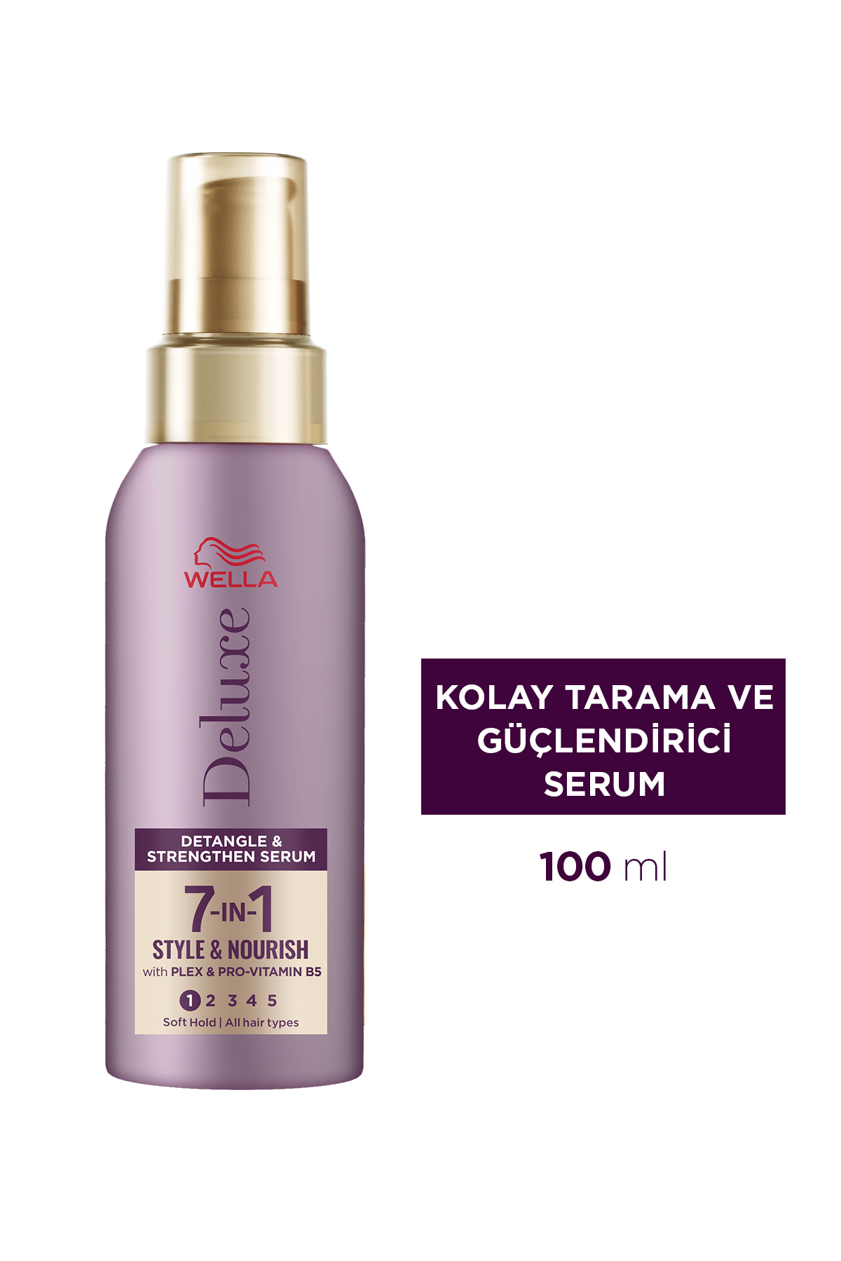 Wella Deluxe Kolay Tarama & Güçlendirici Serum 100 ml