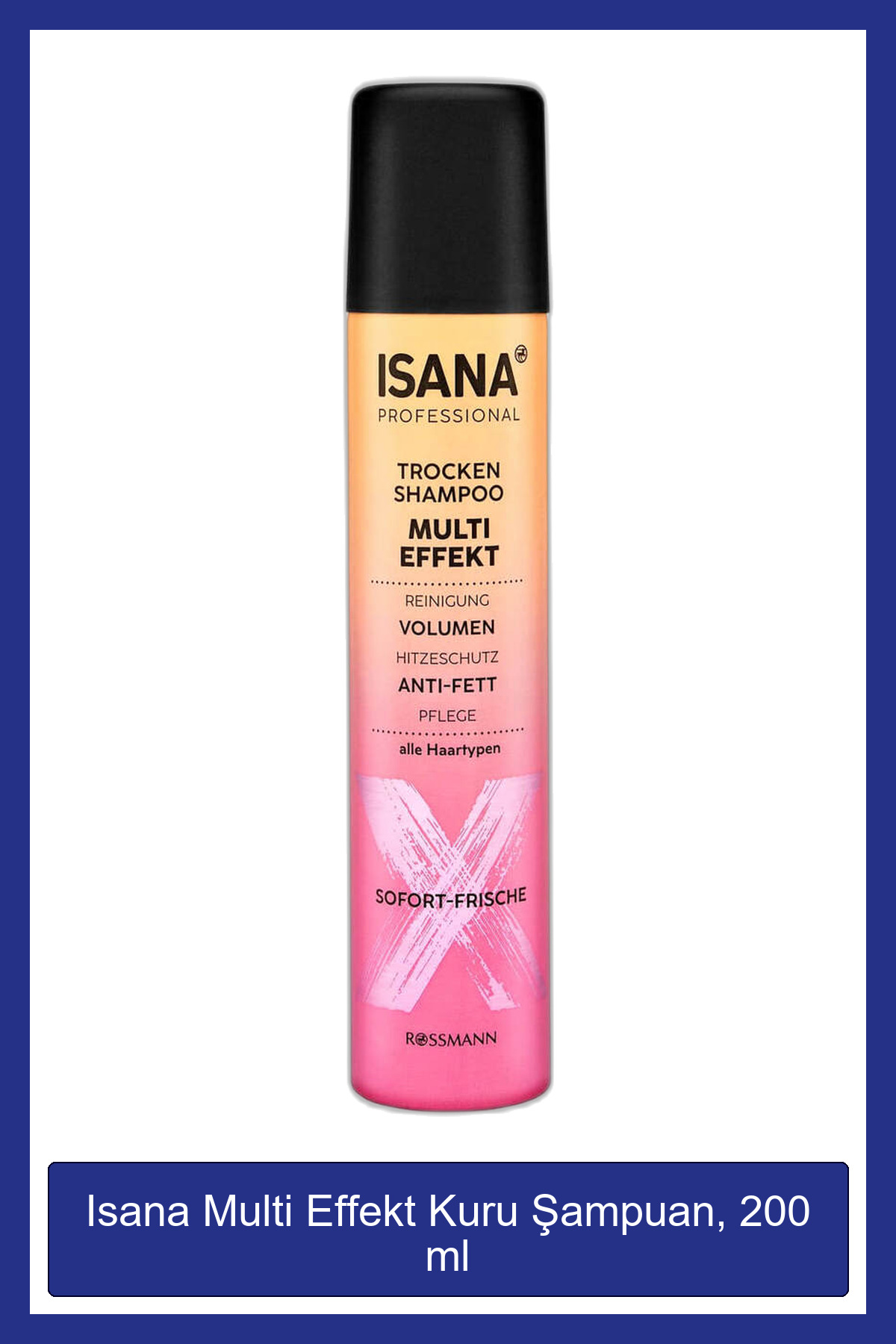 Isana Professional Multi Effekt Kuru Şampuan, 200 ml
