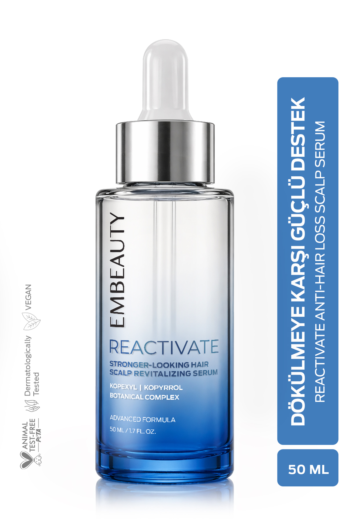 Embeauty Reactivate Saç Uzatan & Dökülme Karşıtı Güçlendirici Complex Serum 50 ML