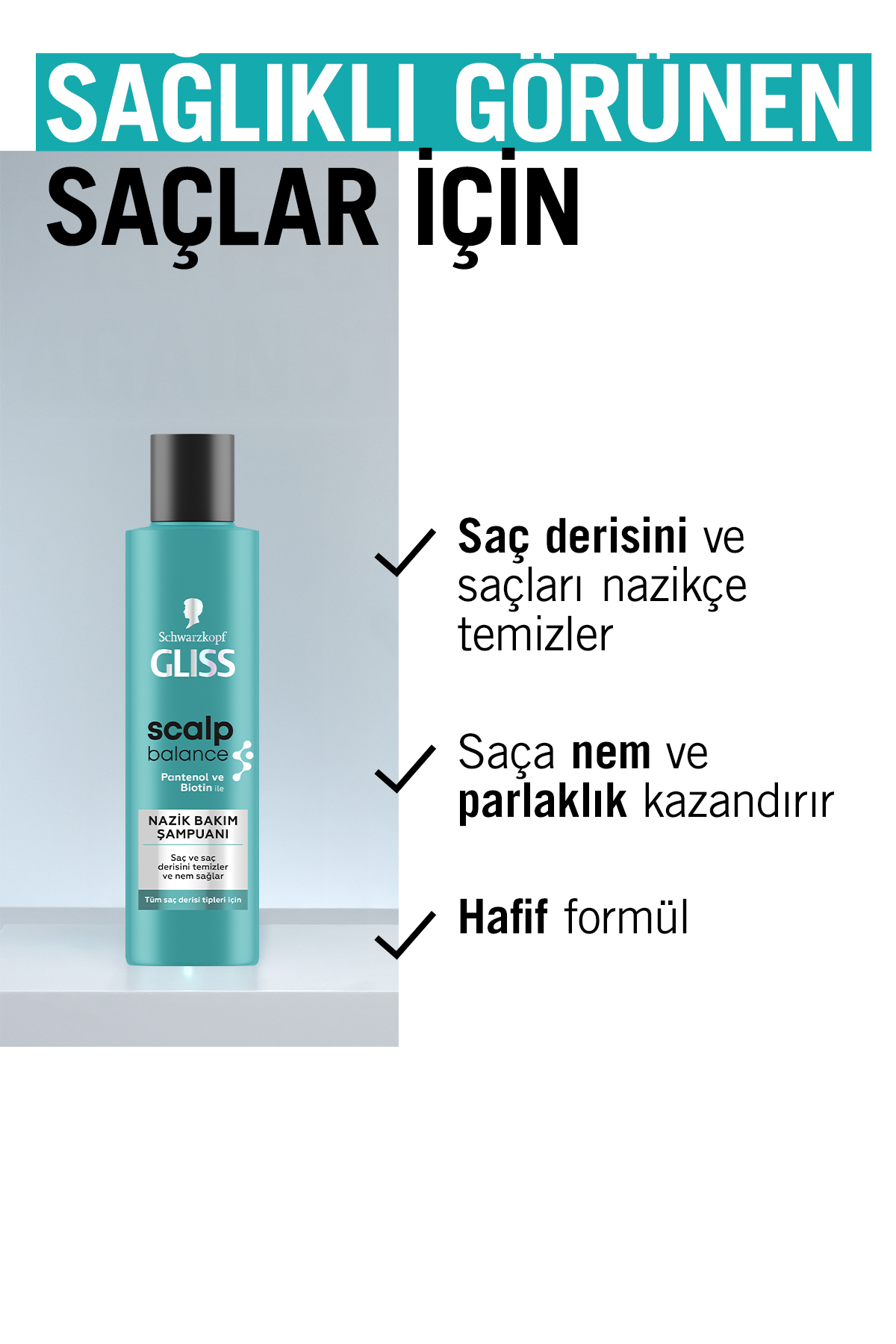 Gliss Scalp Balance Nazik Bakım Şampuanı 200 ML