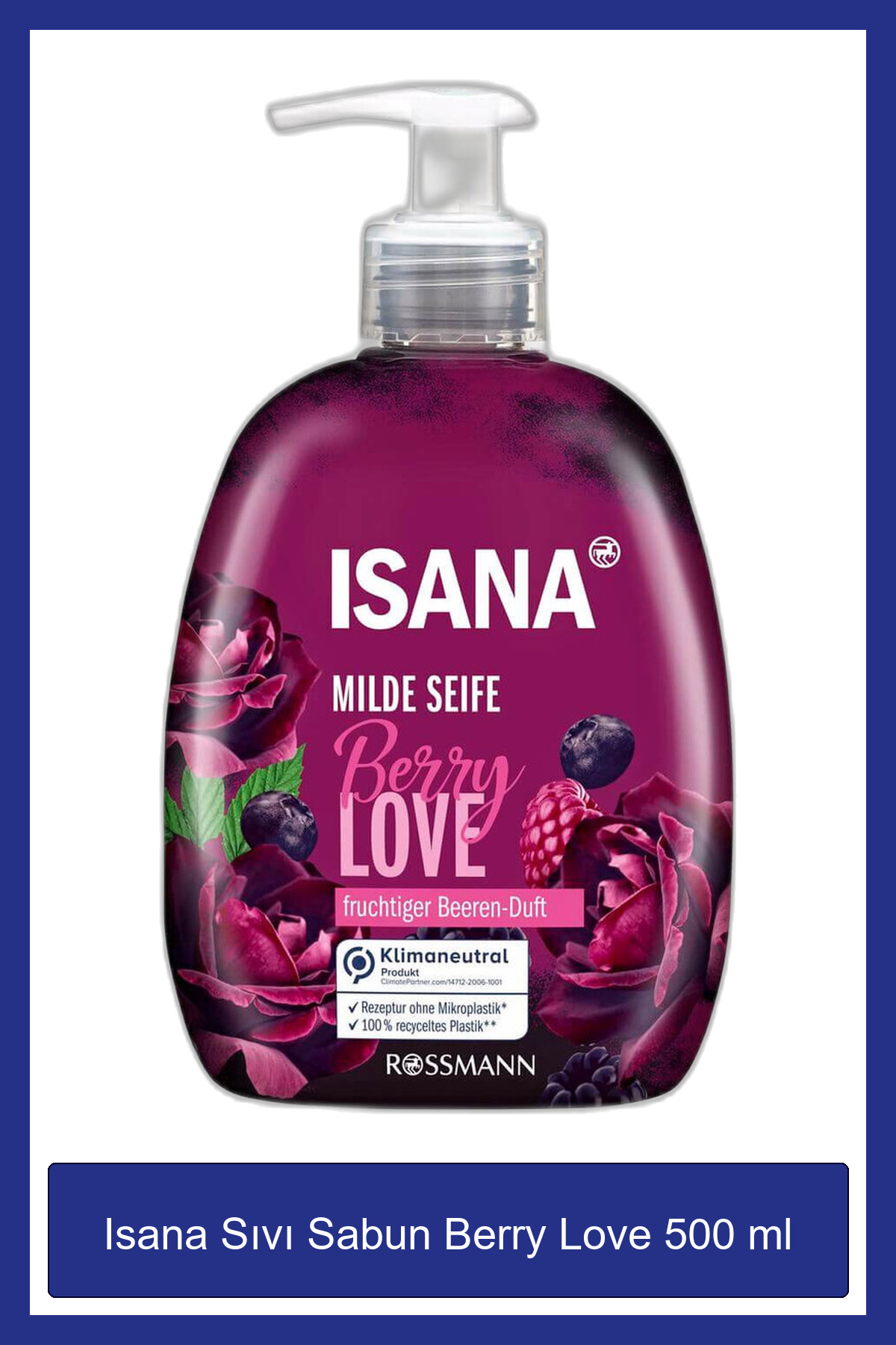 ISANA Sıvı Sabun Berry Love 500 ml