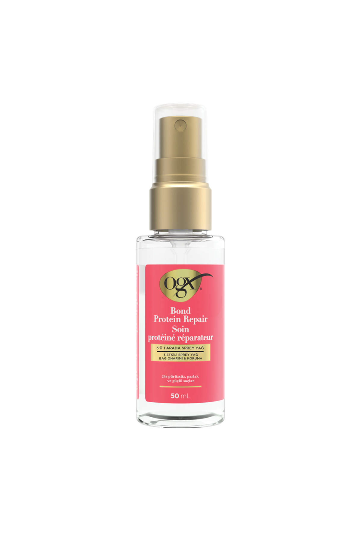 OGX Bond Protein Repair 3 Etkili Yağ 50 ml
