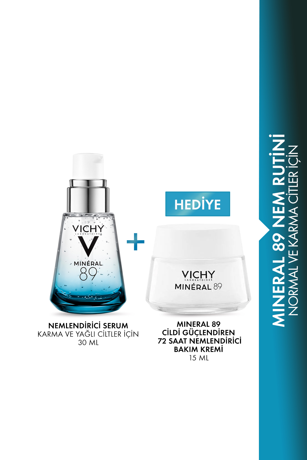 Vichy Mineral 89 Nem Rutini (Normal/Karma Ciltler)