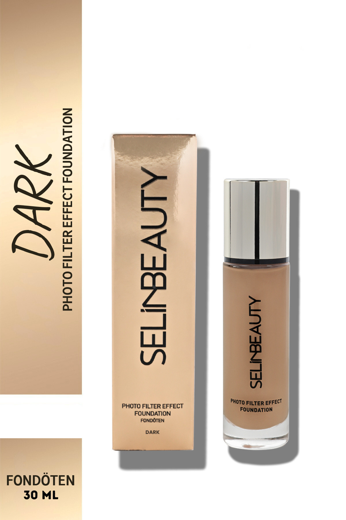 SELİNBEAUTY Dark Fondöten Yoğun Kapatıcı