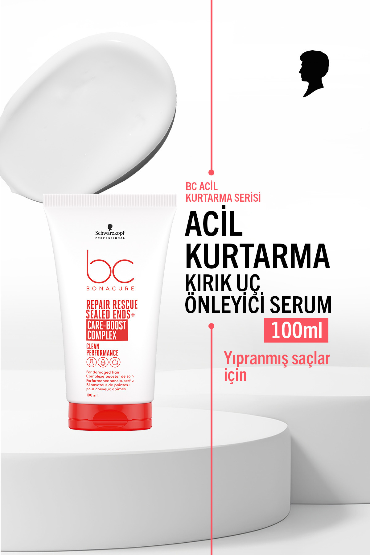 Bonacure Bc Clean Acil Kurtarma Kırık Uç Önleyici Serum 100ml