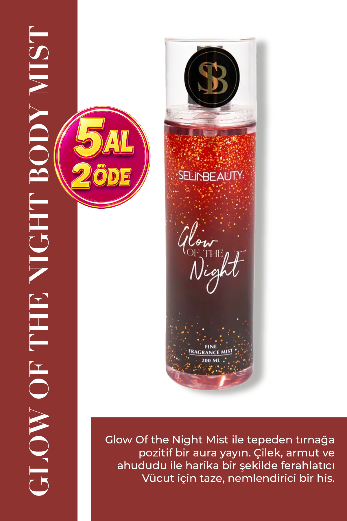 SELİNBEAUTY Glow Of The Night Body Mist 200 ml