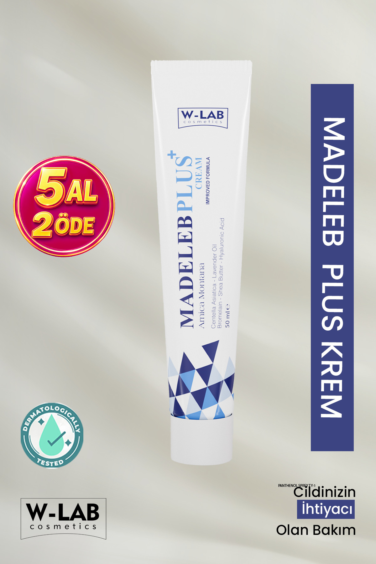 W-Lab Cosmetics Madeleb Plus Krem 50 ml