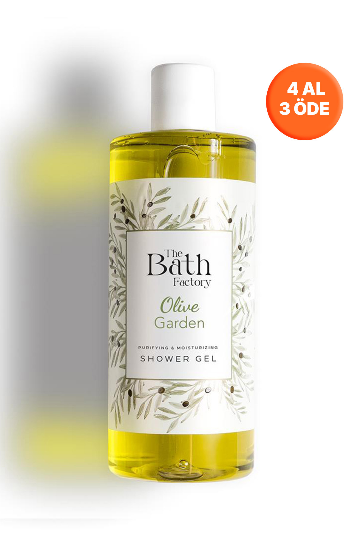 THE BATH FACTORY Nemlendirici Ve Besleyici Olive Garden Duş Jeli 400 ml