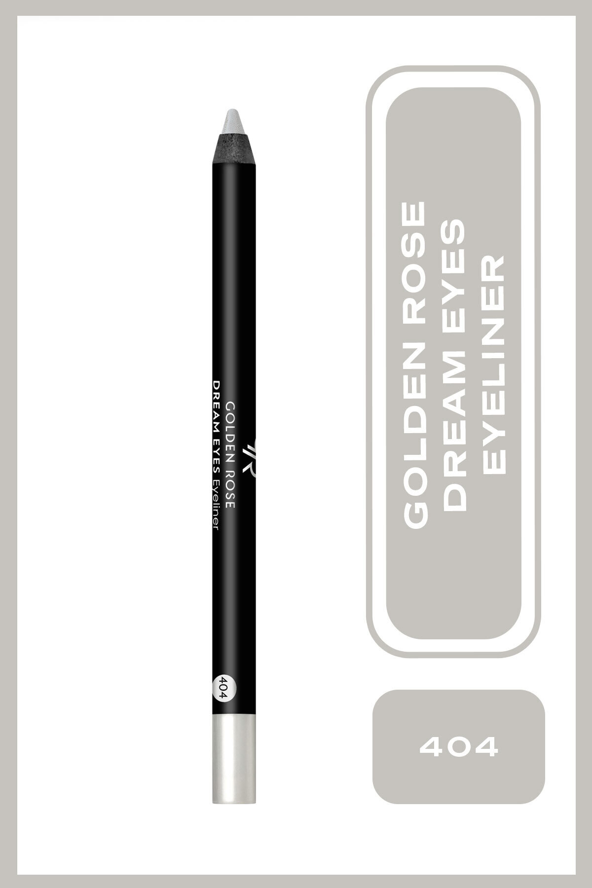 Golden Rose Dream Eyes Eyeliner No: 404 - Mat Bitişli Yumuşak Göz Kalemi