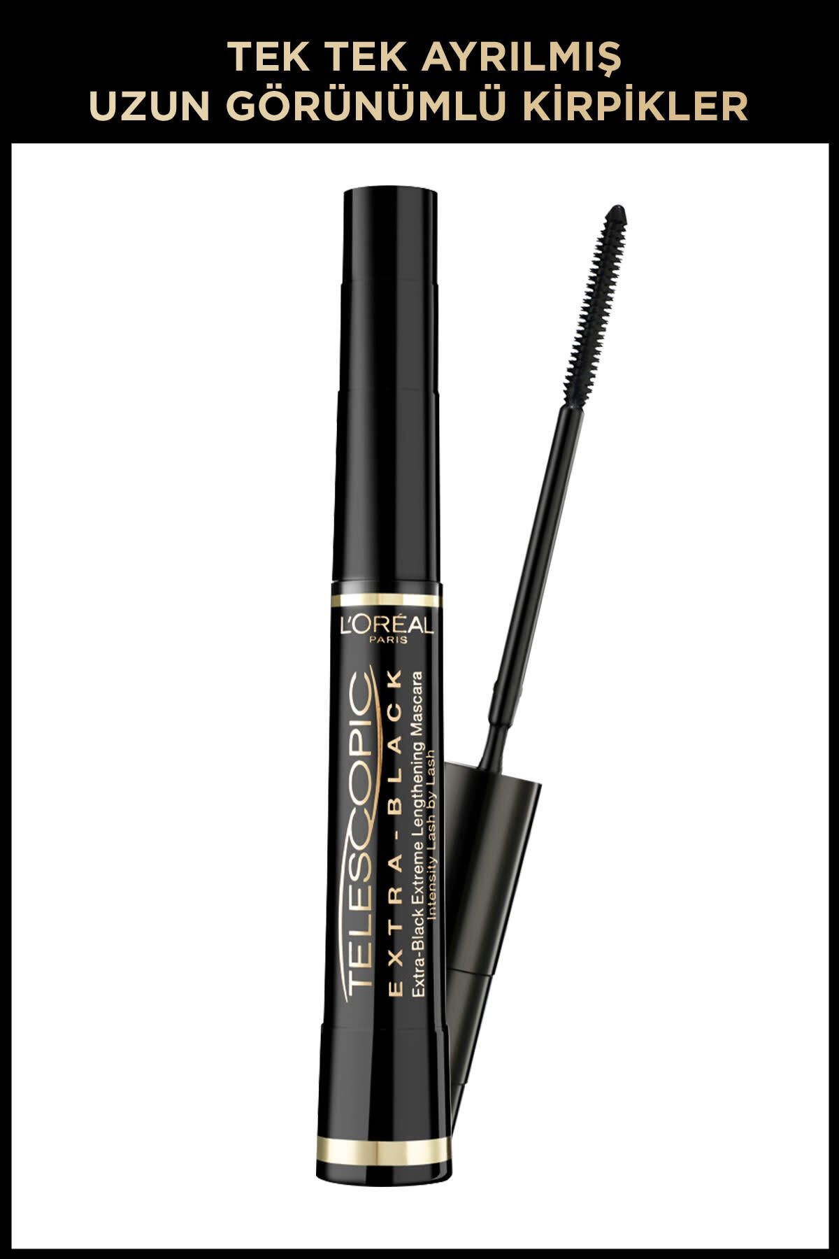 L'Oreal Paris Telescopic Extra Black Maskara - Siyah