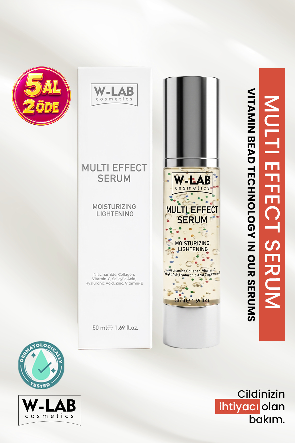 W-Lab Cosmetics Multı Effect Serum 50 Ml